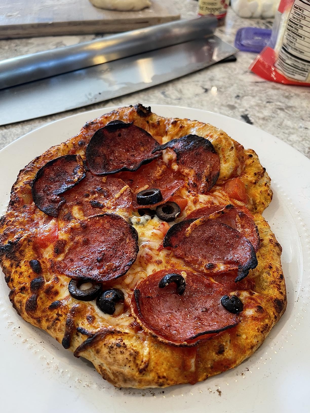 Q Pizza Outdoor Pizza Oven, Portable Gas Pizza Oven with 13x13in Pizza Stone customer photo 1