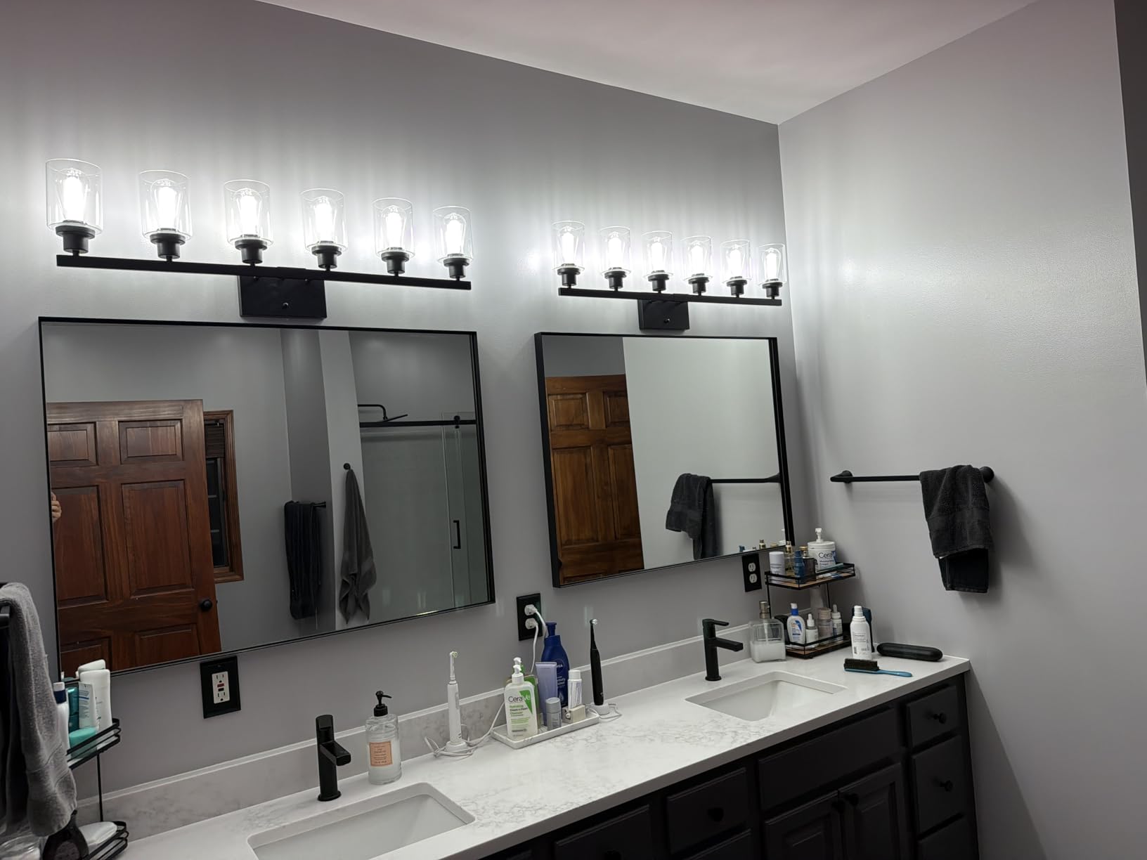 Keonjinn Large Gold Bathroom Mirror 72