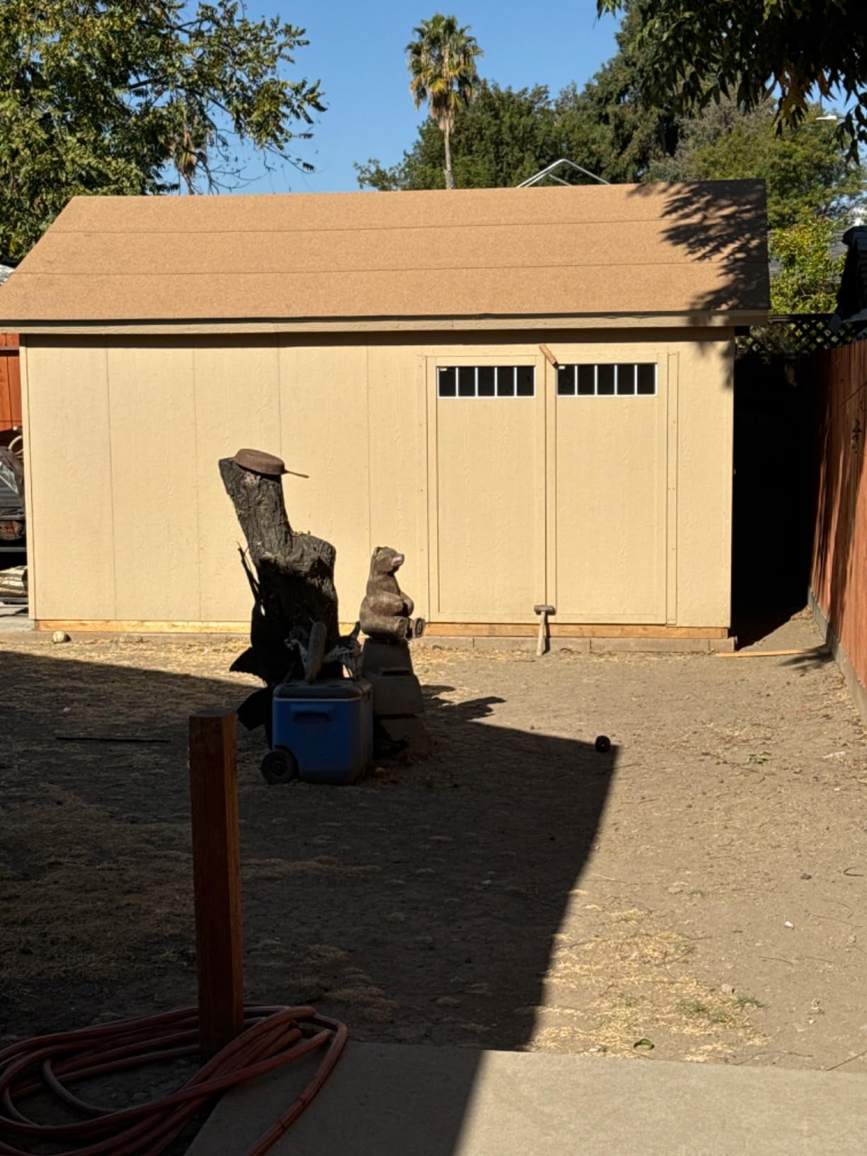 Handy Home Products Scarsdale 12x16 Do-it-Yourself Wooden Storage Shed with Floor Kit - Does not Include Paint or Roofing Shingles customer photo 1