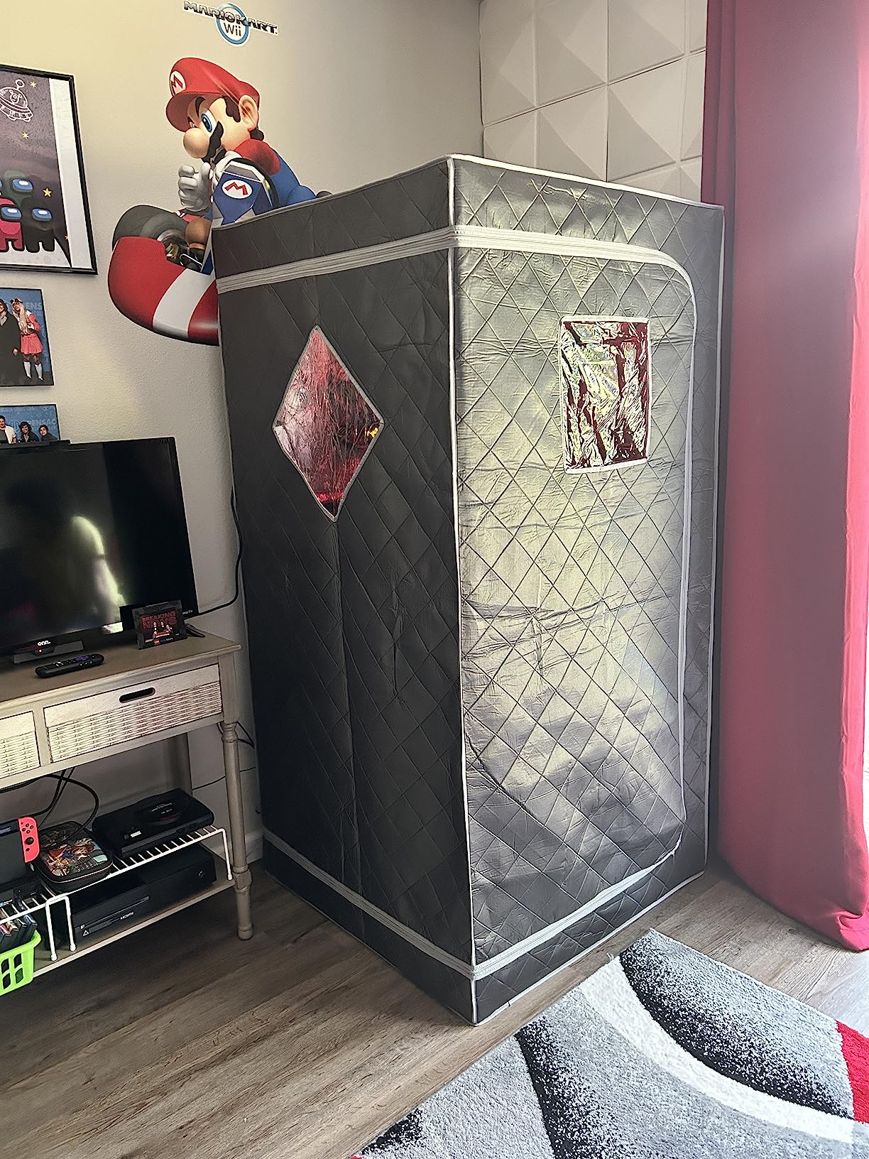Full Body Portable Personal Infrared Saunas for Home, 2 Person Sauna Tent, at Home Sauna, Portable Infrared Sauna Two-Person Sauna Tent with 2 Foldable Chairs, Remote Control customer photo 1
