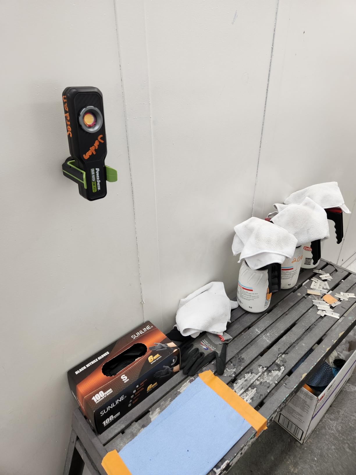 PowerSmith 500 LM Rechargeable LED Color Match (CRI 95+) Inspection Light, Two Color Temperatures 5000K/3500K, hanging hook, magnetic base with USB-C charging cable and 2 Year Warranty (PILC95500) customer photo 2