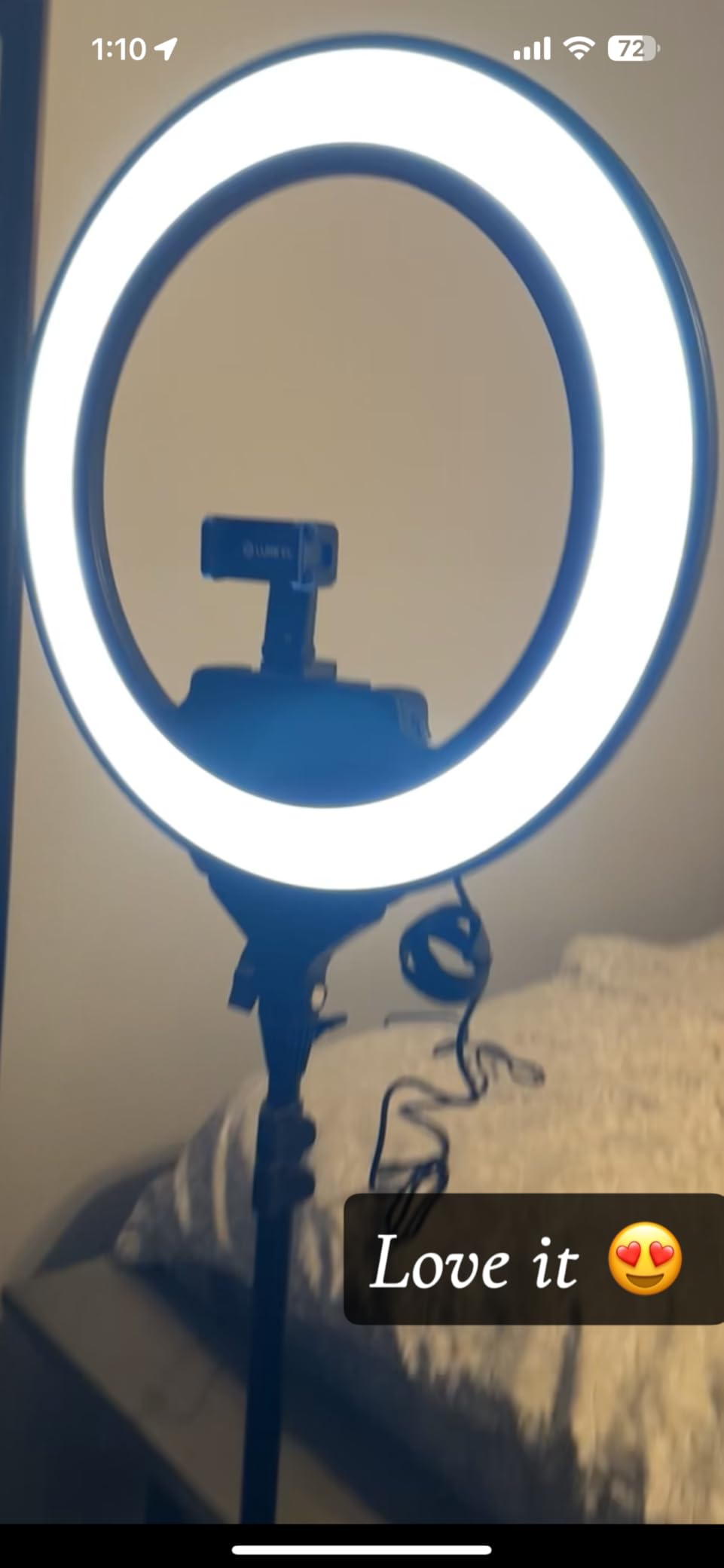 Lume Cube Ring Light Pro | Wireless Professional Lighting for Photography, Streaming, Video | Fully Adjustable Color and Brightness | Includes Sturdy, Portable Tripod Mount and Padded Carrying Case customer photo 1