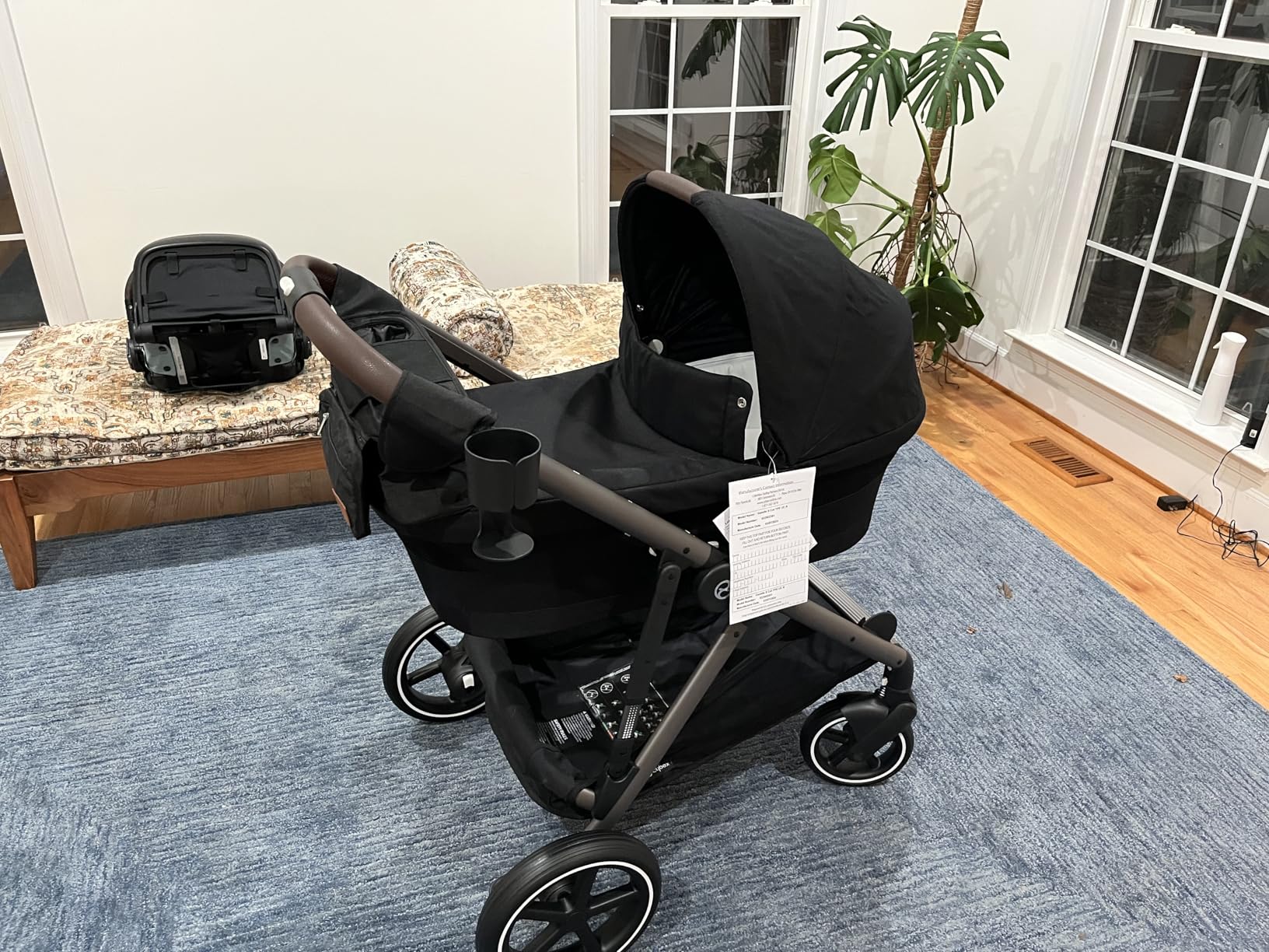Cybex Gazelle S Stroller Modular Double for Infant and Toddler - Detachable Shopping Basket, Over 20+ Configurations, Folds Flat for Easy Storage - Seashell Beige customer photo 1