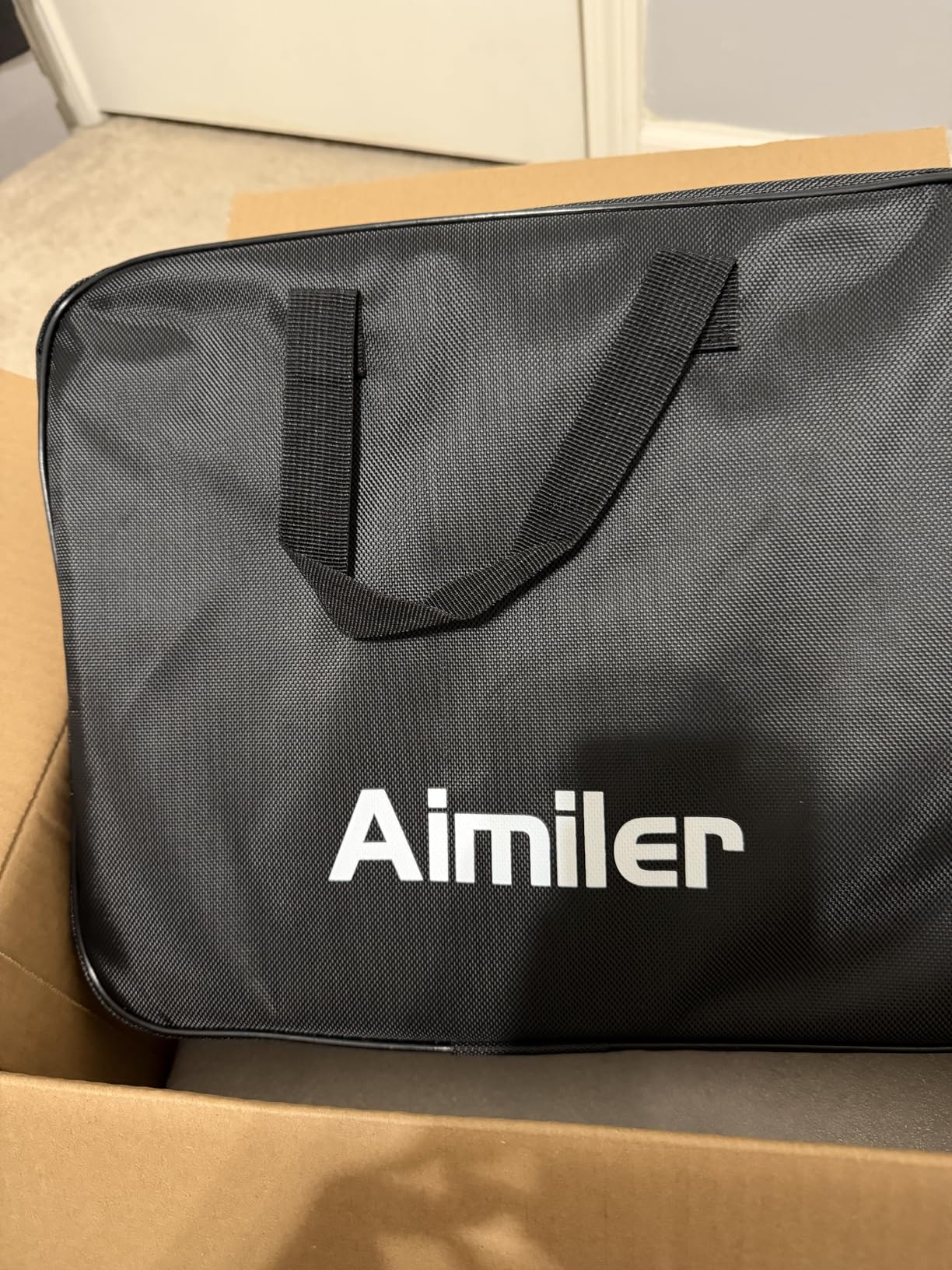 AIMILER Level 2 Tesla Charger(WiFi APP), 32A, 25ft Cable ETL Certified, 220V-240V NEMA 14-50P Plug EVSE w/Nacs Connector, Portable/Home Electric Car(EV) Charger for Tesla Model X/Y/3/S or Nacs EVs customer photo 2