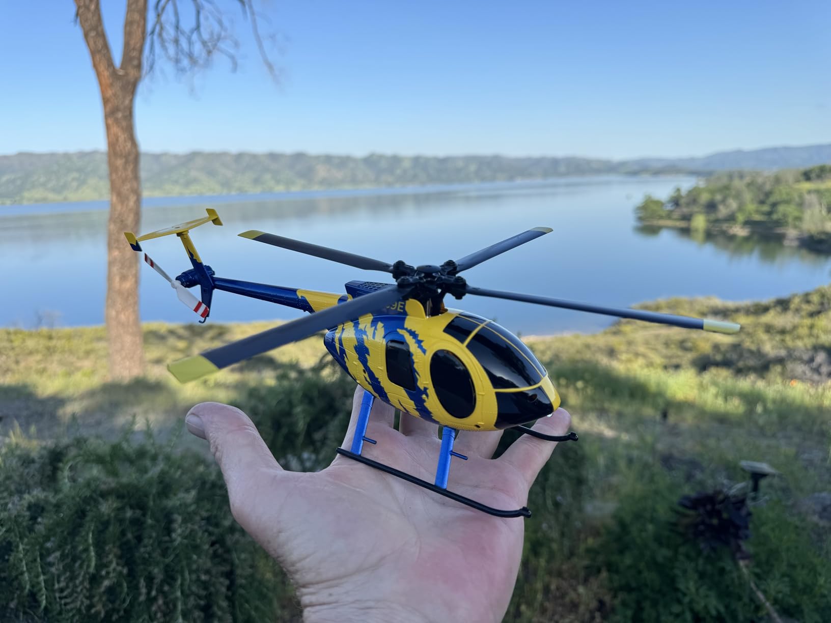 EC135 C187 Remote Controlled Heli Aircraft add Optical Flow Positioning Single Rotor No Ailerons 6-Axis Gyroscope Altitude Hovering Aerobatics for Adults Beginners customer photo 3
