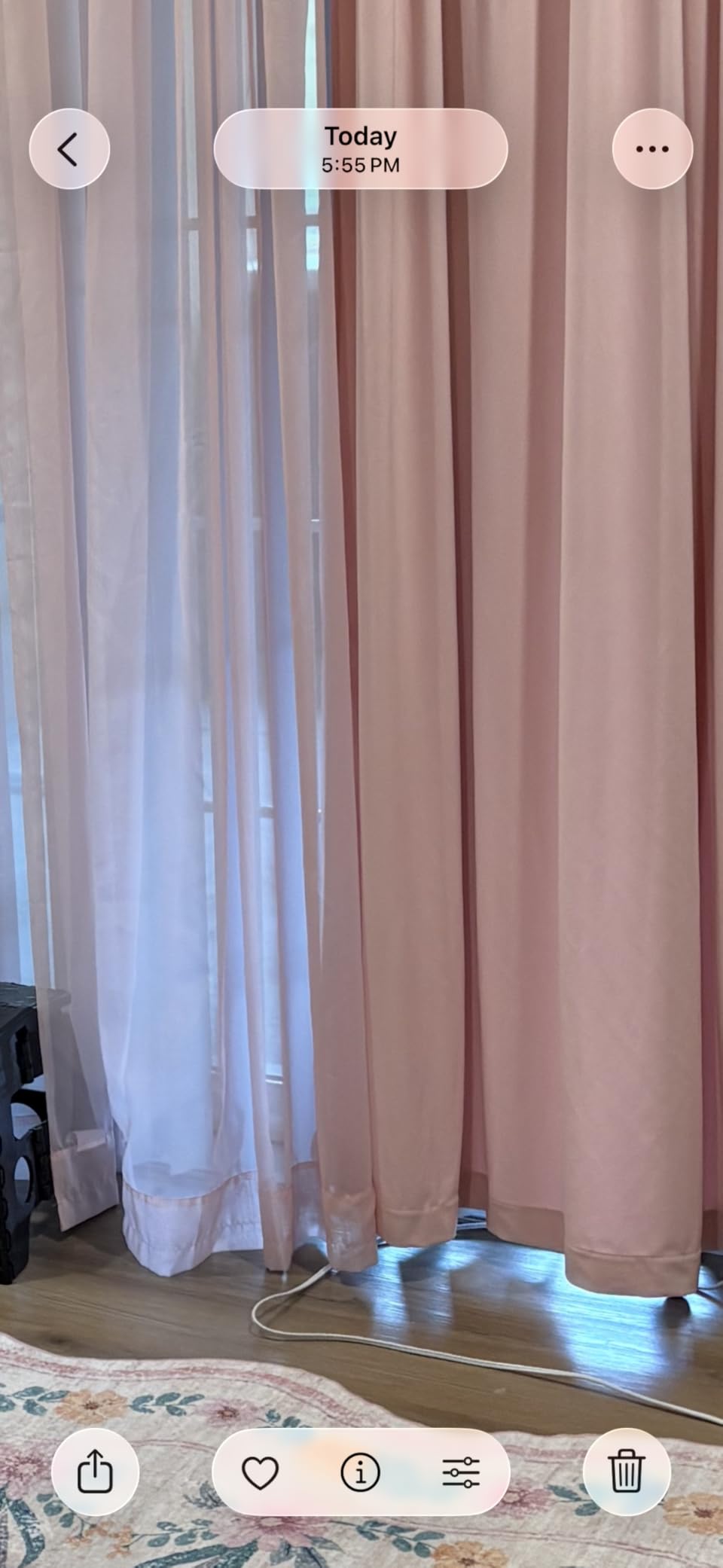 MIULEE Velvet Curtains 96 inches - Pinch Pleated Luxury Room Darkening Curtains for Bedroom Living Room Thermal Insulated Super Soft Window Drapes Back Tab, Camel Beige, W52 x L96 inch, 2 Panels customer photo 1