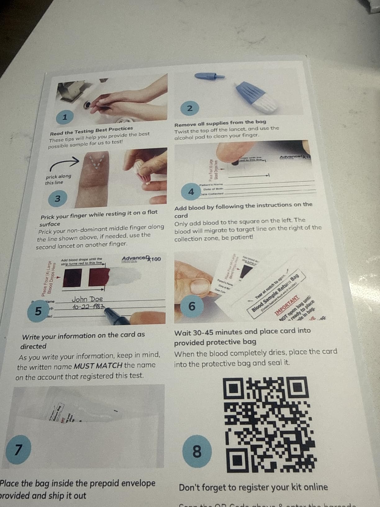 4-in-1 Cortisol & DHEA-S Test | Sleep Test | Stress Test | Adrenal Health & Function Test | Visceral Fat | Cap & CLIA accredited Lab customer photo 1