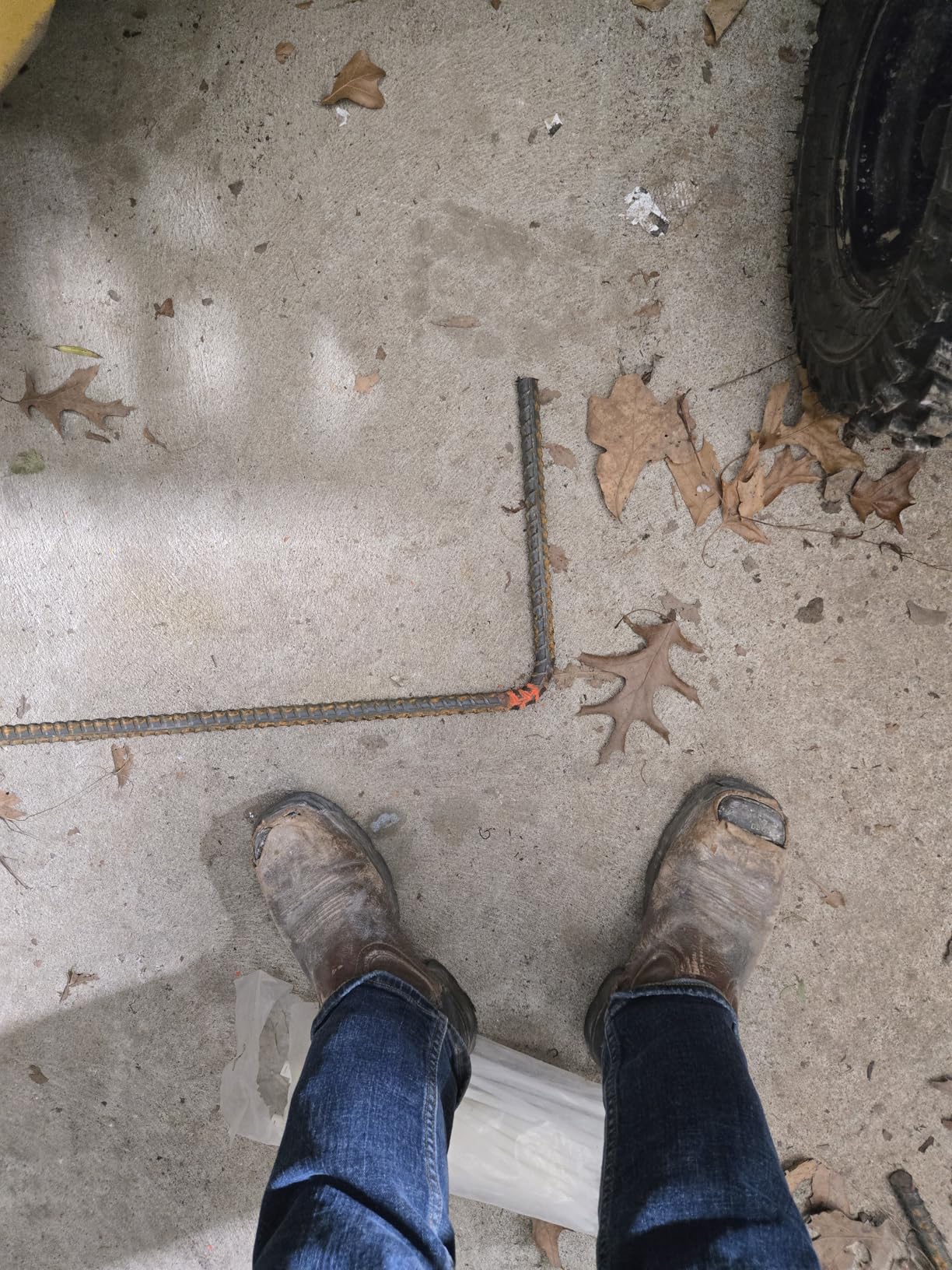 5/8 Inch Electric Rebar Bender 1100W Hydraulic Rebar Bending Machine, Max 16mm Rebar within 2-2.5s Easy Bending, HRB-16 (Grey + Orange) customer photo 1