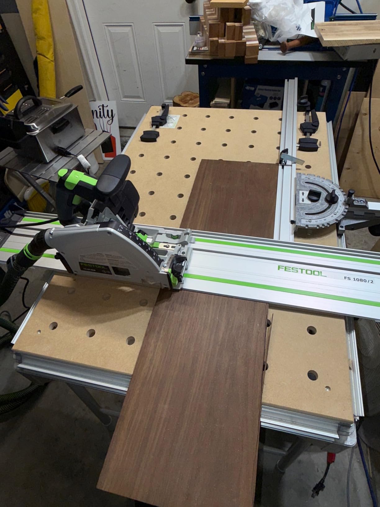 Festool Plunge-Cut Track Saw TS 60 KEB-F-Plus-FS US with 55-Inch (1400mm) Guide Rail customer photo 1
