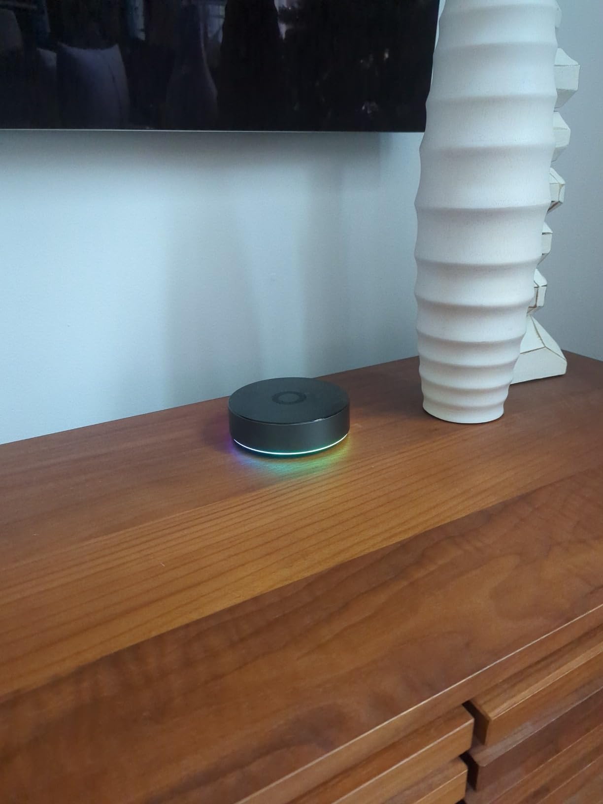 Homey Pro (Early 2023) | Smart Home Hub for Home Automation - Features Z-Wave Plus, Zigbee, Wi-Fi, BLE, Infrared, Matter & Thread. Compatible with Siri, Alexa & Google Home. customer photo 2
