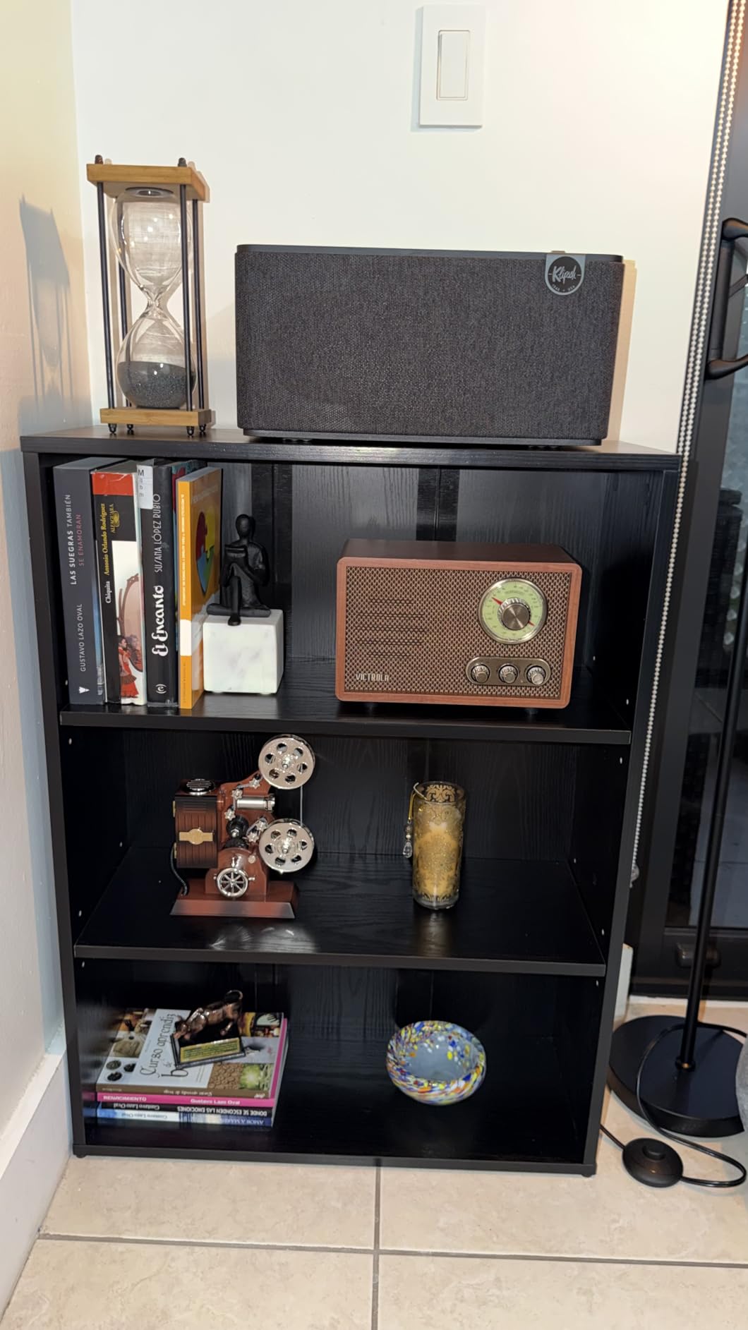 Klipsch The Three Plus Premium Bluetooth Speaker System, Walnut customer photo 1