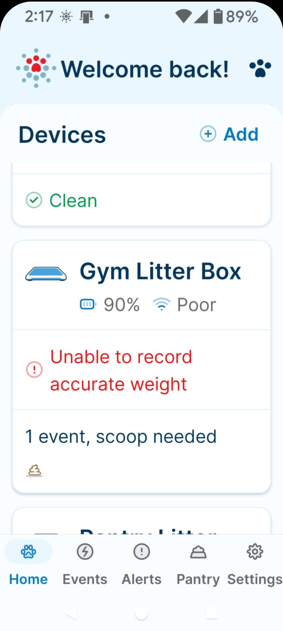 Purina Petivity Smart Litter Box Monitor Cat Weight Scale & Health Tracker - Monitor Litter Habits, Track Weight Accurately, AI Alerts & Monthly Reports, Phone App, Works for Multiple Cats customer photo 2