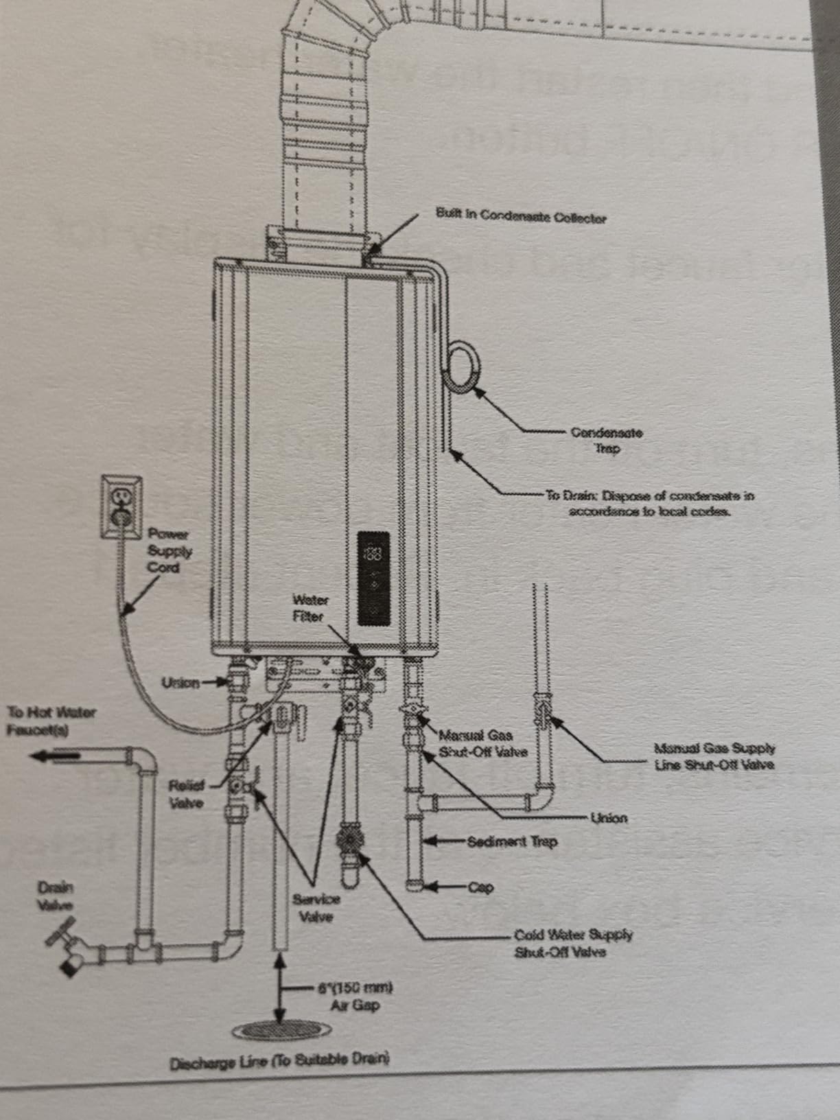Rheem RTG-70DVLN-3 High Efficiency Non-Condensing Indoor Tankless Natural Gas Water Heater 7.0 GPM, 160,000 BTUs customer photo 2