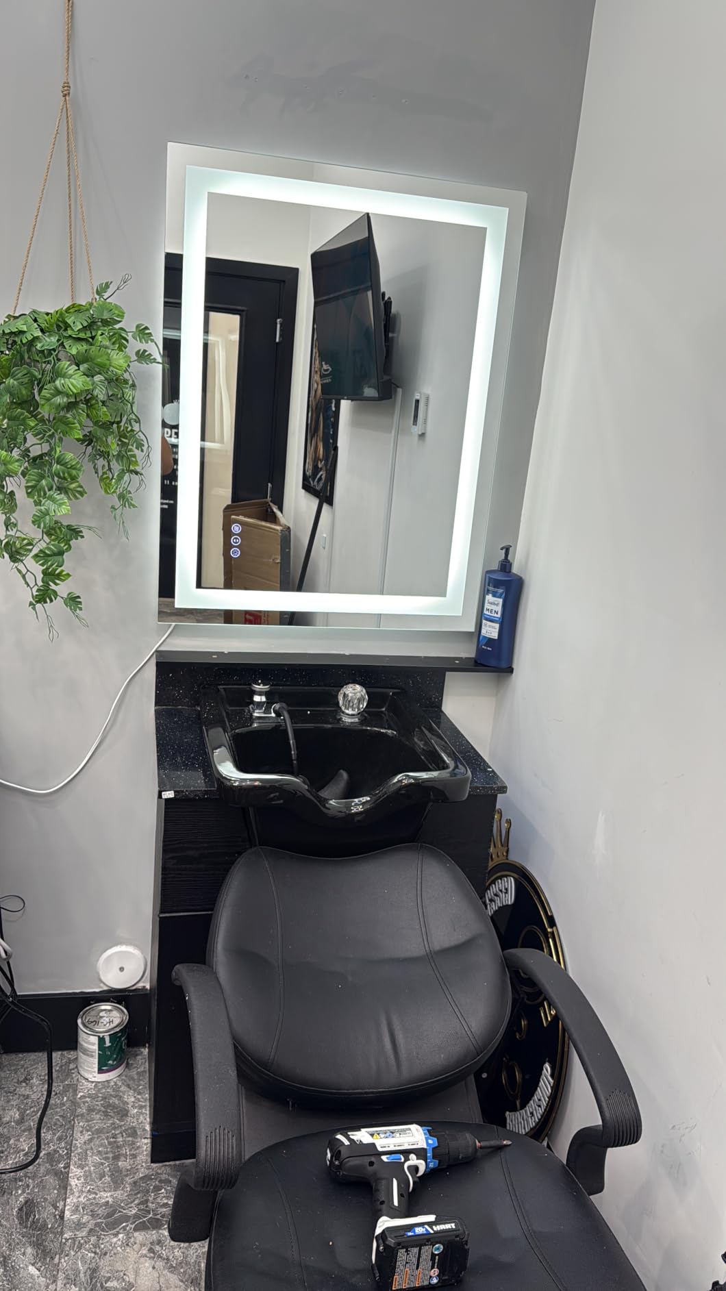 ISKM Framed LED Mirror for Bathroom 77