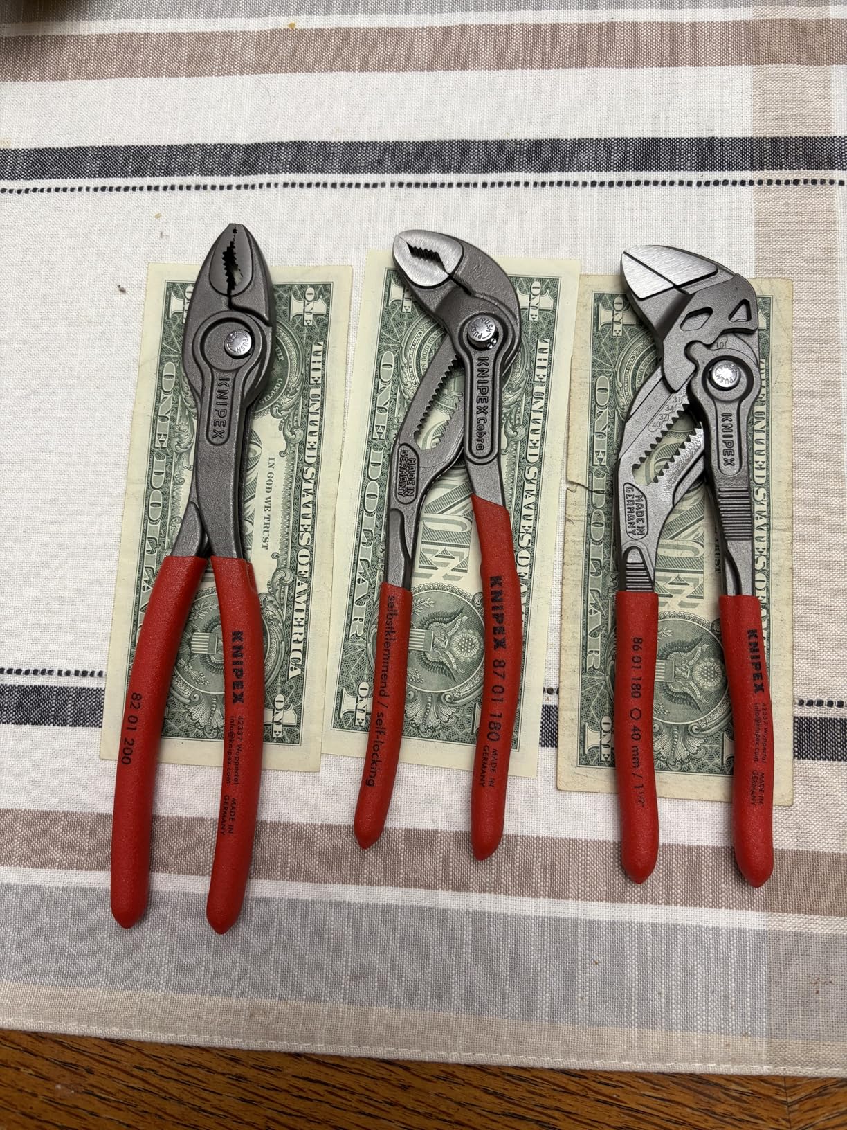 KNIPEX Tools 9K 00 80 156 US 3 Pc Top Selling Pliers Set customer photo 1