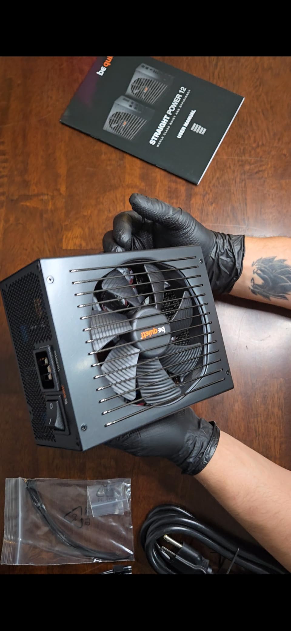 be quiet! Straight Power 12-1500w Modular Power Supply | 80 Plus Platinum ATX 3.1 Compliant | for PCIe 5.0 GPUs and GPUs with 6+2 pin connectors | Silent 135mm Fan | BN518 customer photo 2