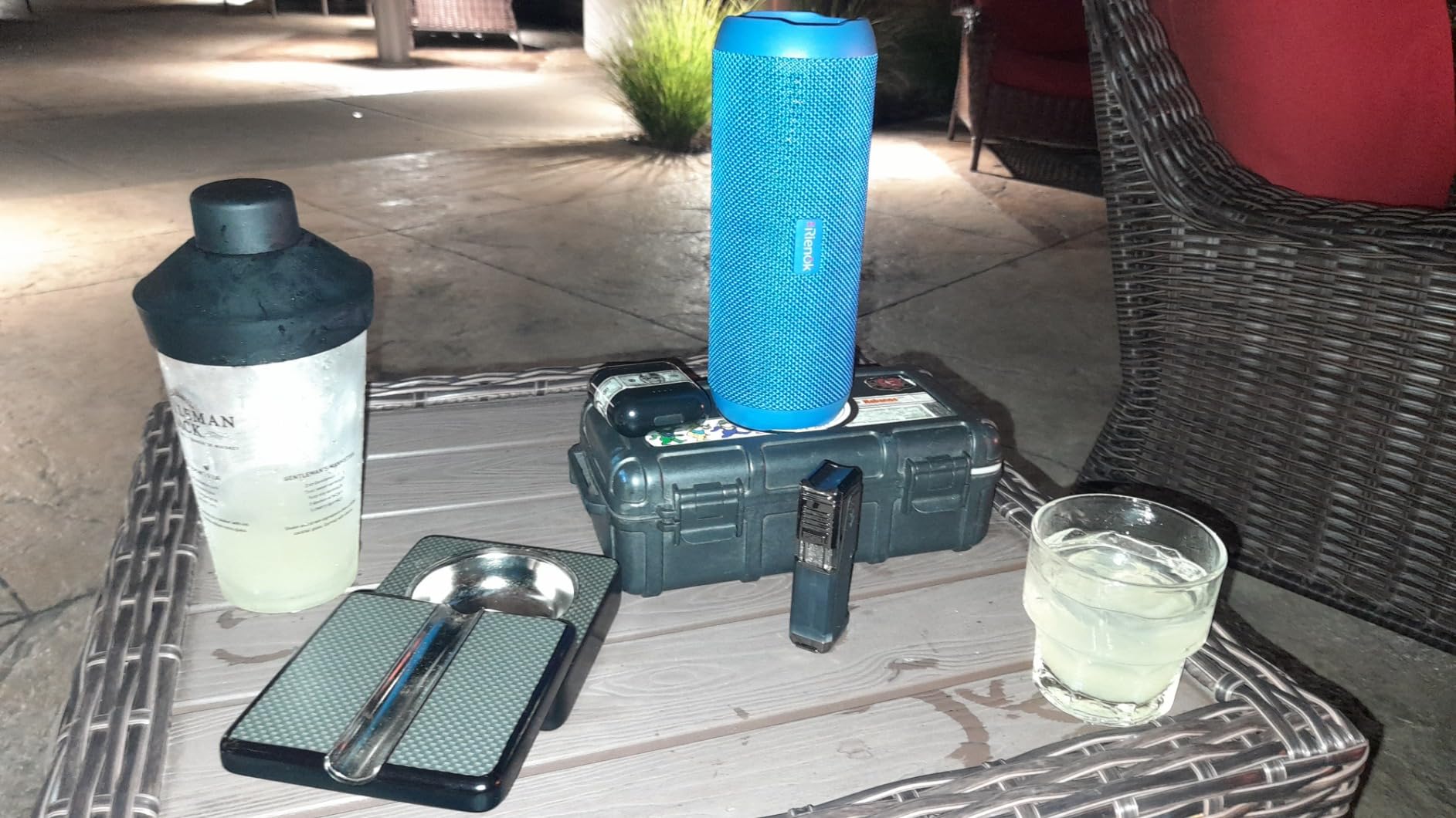TOMOLO 2 Pack Torch Lighter Quadruple Jet Flame Windproof Refillable Butane Lighter with Hidden Punch, Butane Not Included (Black) customer photo 1