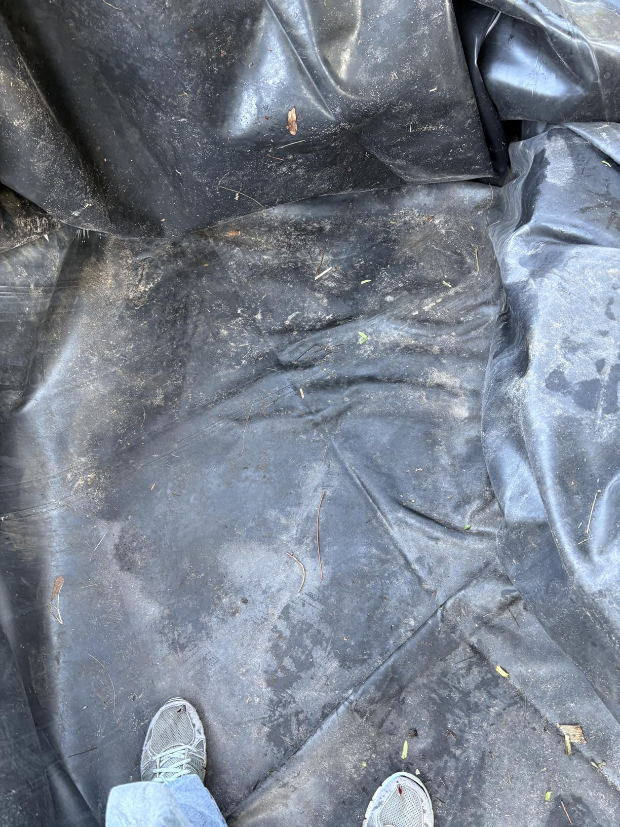 VEVOR 15 x 20 ft Pond Liner, 45 Mil Thickness, Pliable & Durable EPDM Material customer photo 2