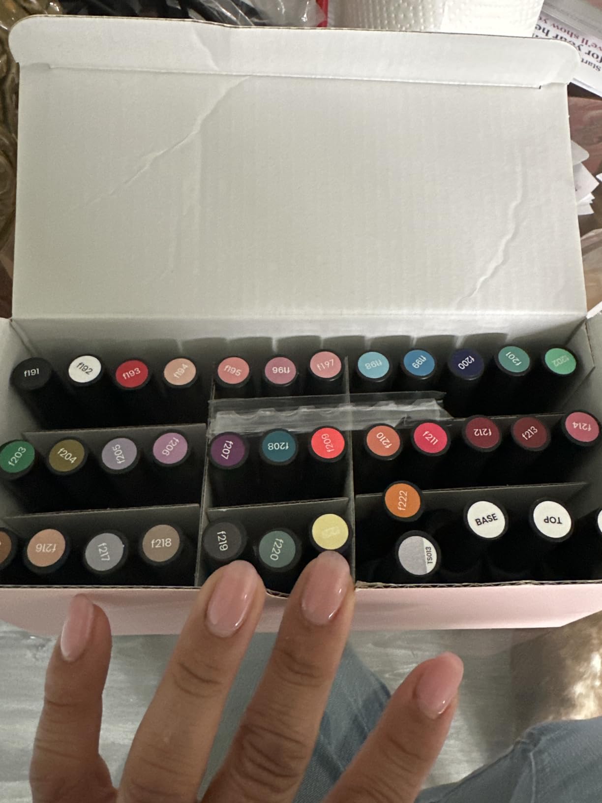Beetles Gel Nail Polish Kit with U V Light - 80Pcs Color Enchantment 55 Colors Gel Nail Kit with Everything Base Top Coat Beginner Starter at Home Nails Kit Manicure DIY Salon Tools Gifts for Women customer photo 2
