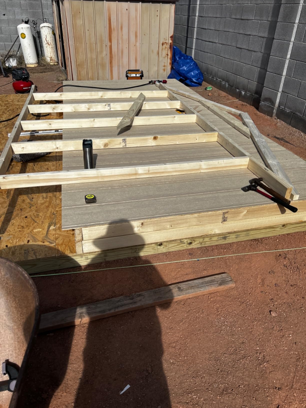 Little Cottage Co. 10x20 Value Gable Shed with Floor, Outdoor Wood Storage Do-It-Yourself Precut Kit customer photo 1