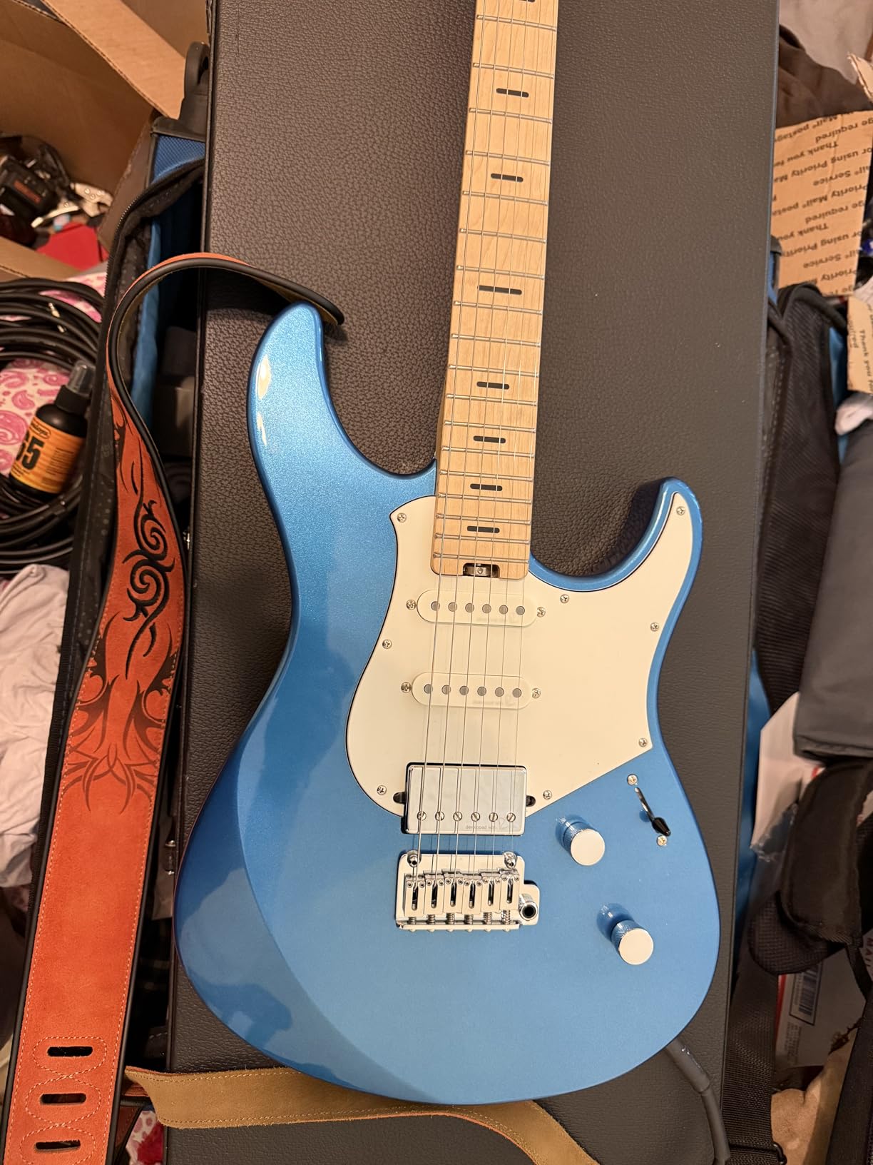 Yamaha Pacifica Standard Plus Electric Guitar Maple Fingerboard With Gig Bag, Ash Pink customer photo 1