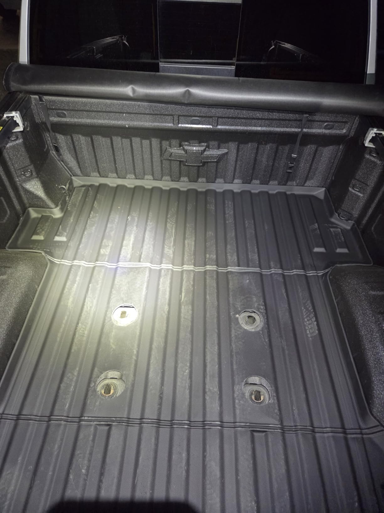 TripleAliners Truck Mat Compatible with 2019-2026 Chevy Silverado/GMC Sierra 1500 5.8FT Accessories, Truck Bed Mat Heavy Duty Custom Fit All Weather Protection TPE Pickup Bed Liner customer photo 1
