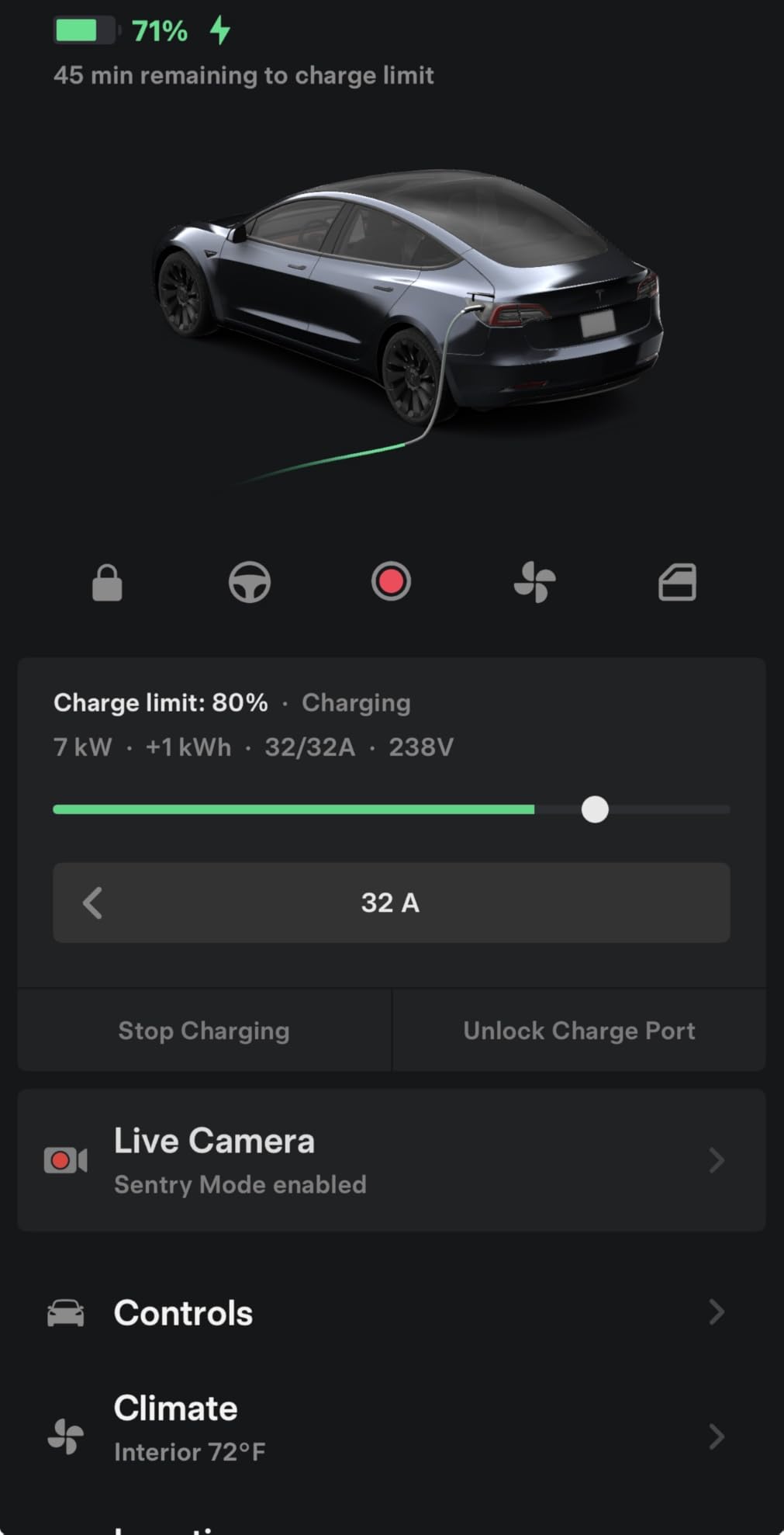 EVDANCE Level 2 EV Charger for Tesla, 32A/7.68kW Fast Home & Portable EV Charging Station with 25FT Cable, NEMA 14-50 Plug, NACS Connector Compatible with All Tesla Models S/3/X/Y/Cybertruck customer photo 1