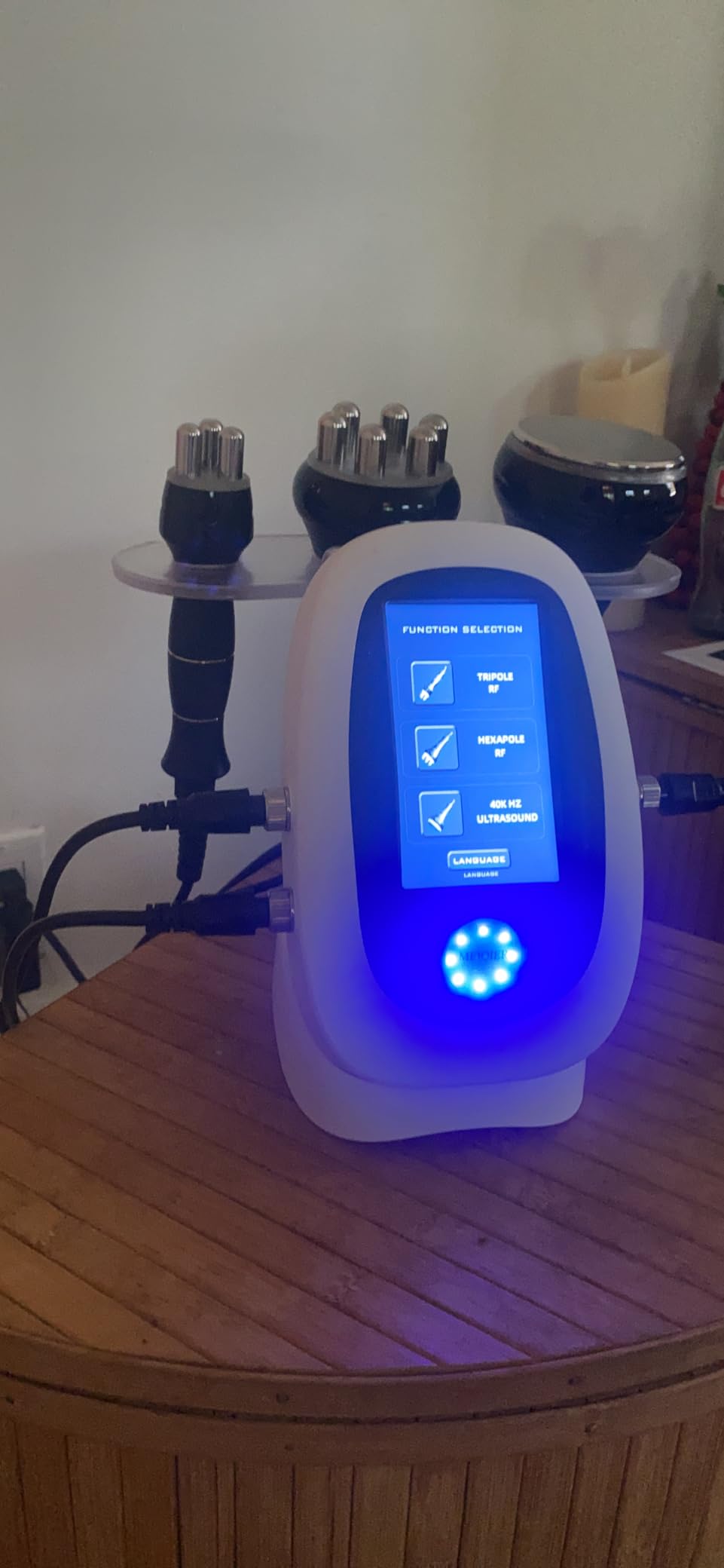 Sens for Improvement in The Appearance of Cellulite Device Cellulite Massager Radio Frequency, White customer photo 2