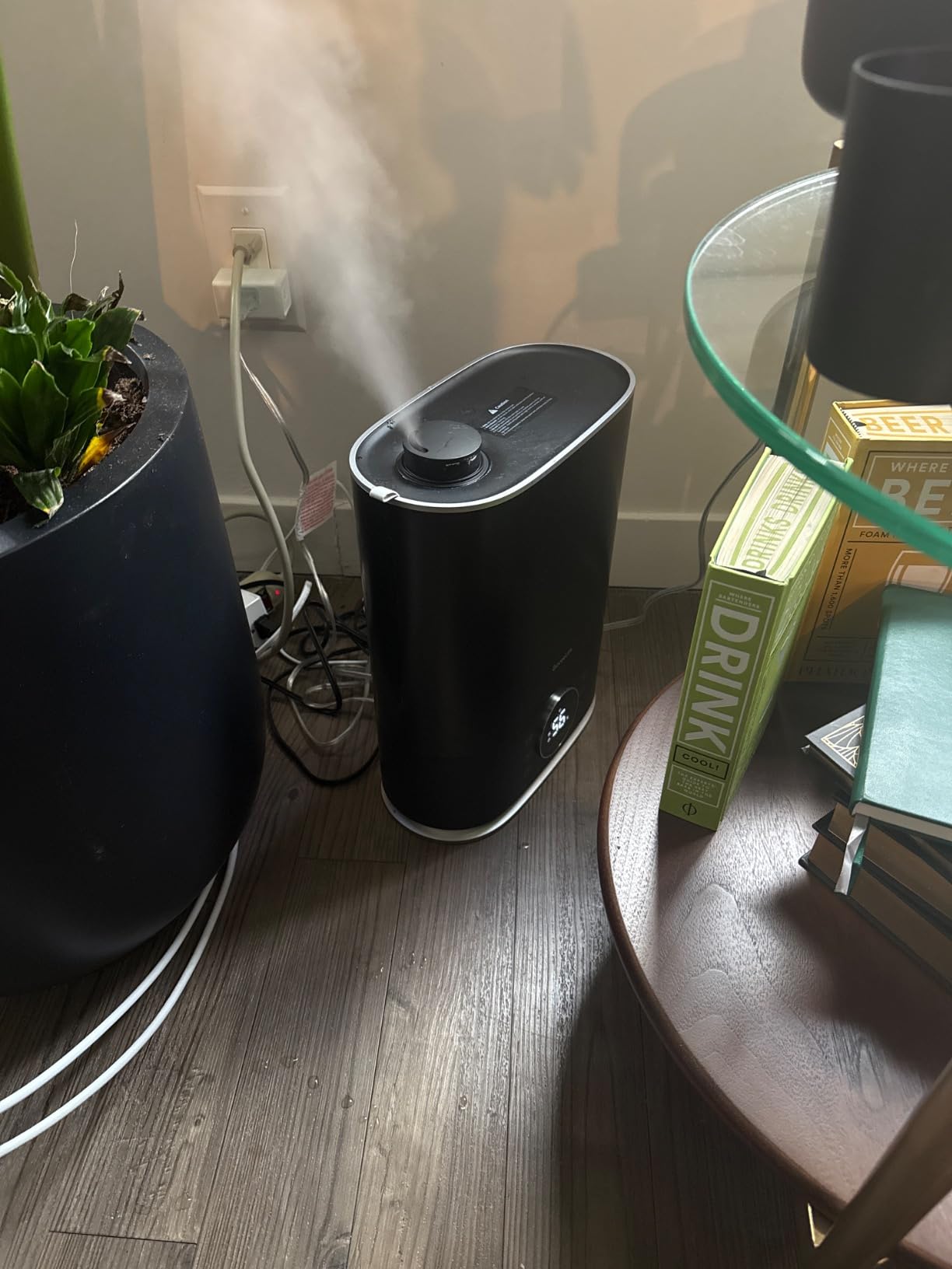 GoveeLife 7L Humidifiers for Bedroom, Smart Top-Fill Cool & Warm Mist Humidifier Large Room, Auto Mode, 70H Quiet Runtime for Baby Plants Nursery, App & Voice Control, RGB Nightlight, Humidity Sensor customer photo 2
