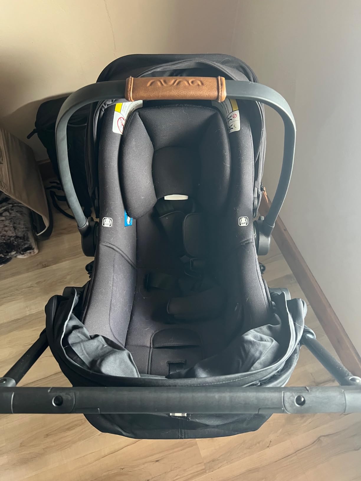 Cybex Libelle 2 Travel Baby Stroller - Lightweight Carry-On Travel Stroller for Airplane with One-Hand Recline, Compatible with CYBEX Car Seats - Magic Black customer photo 2