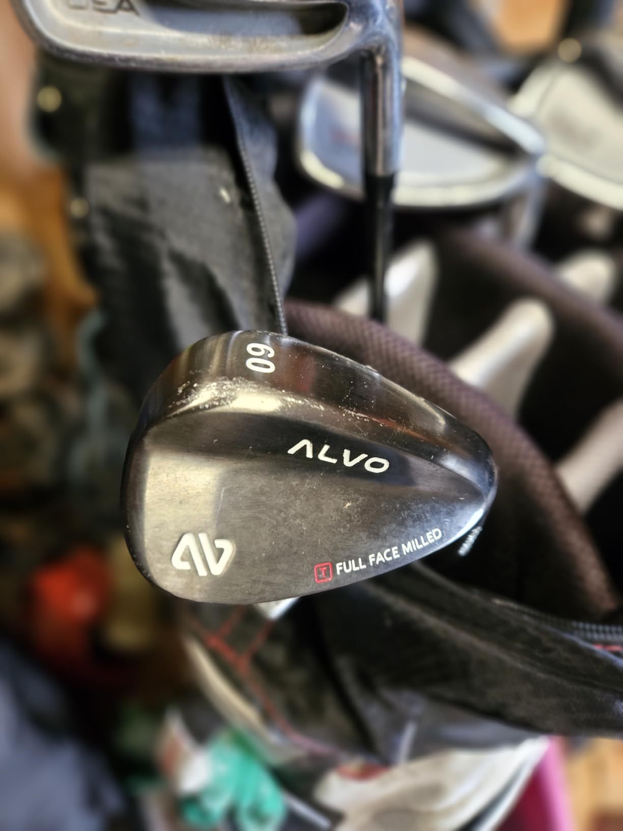 ALVO GOLF - Premium Full Face Golf Wedges, Golf Wedge Set and Singles, 3 Wedges 52/56/60/70 Degree,Lob,Gap,Sand Golf Club for Men, Premium Grip, Right Hand, max Spin customer photo 2