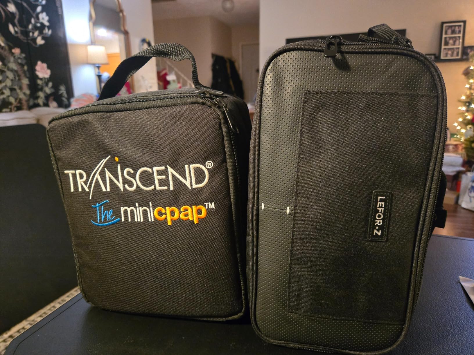 LEFOR·Z Travel Carrying Bag Compatible with ResMed AirMini/Z2 Auto CPAP Machine and Accessories, Portable Storage Organizer Case Fits for CPAP Equipment and Supplies(Bag Only) customer photo 1
