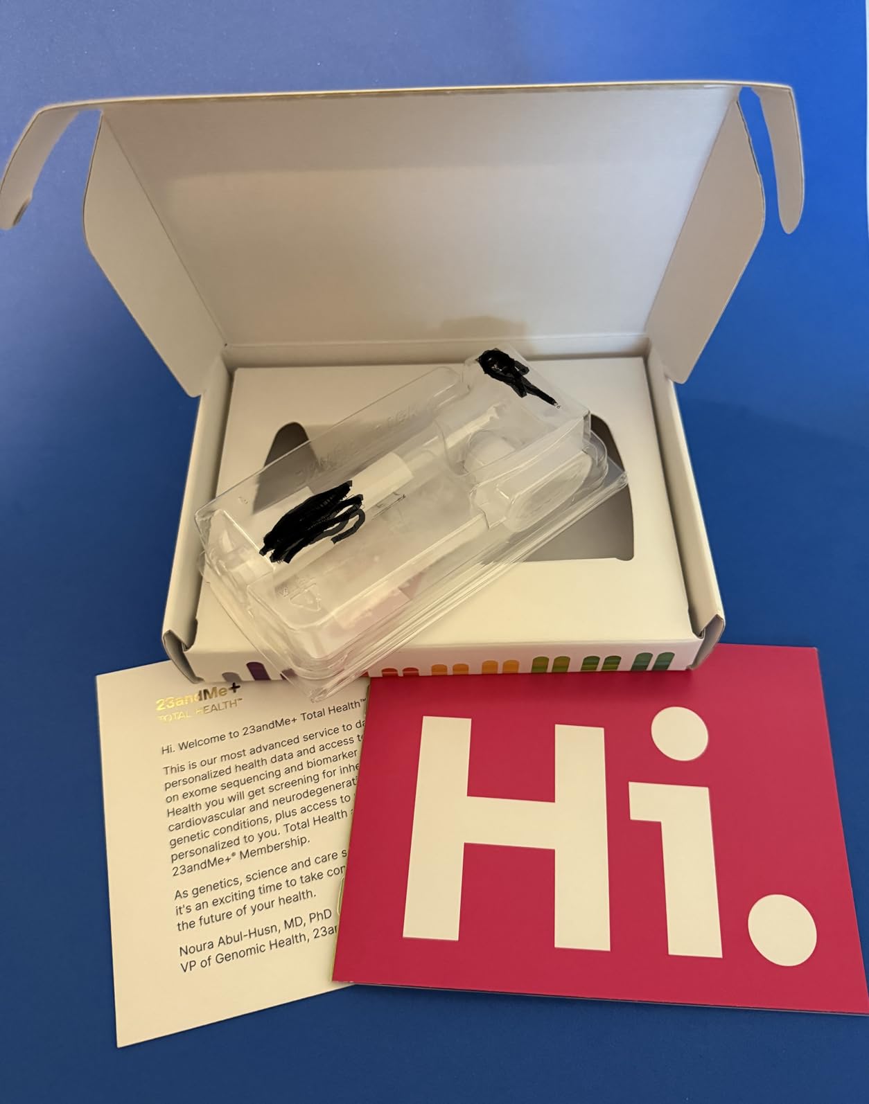 23andMe+ Total Health - Advanced Genetic Screening, Exome Sequencing, Biological Age, Blood Testing, Biomarkers, DNA Test Kit customer photo 2