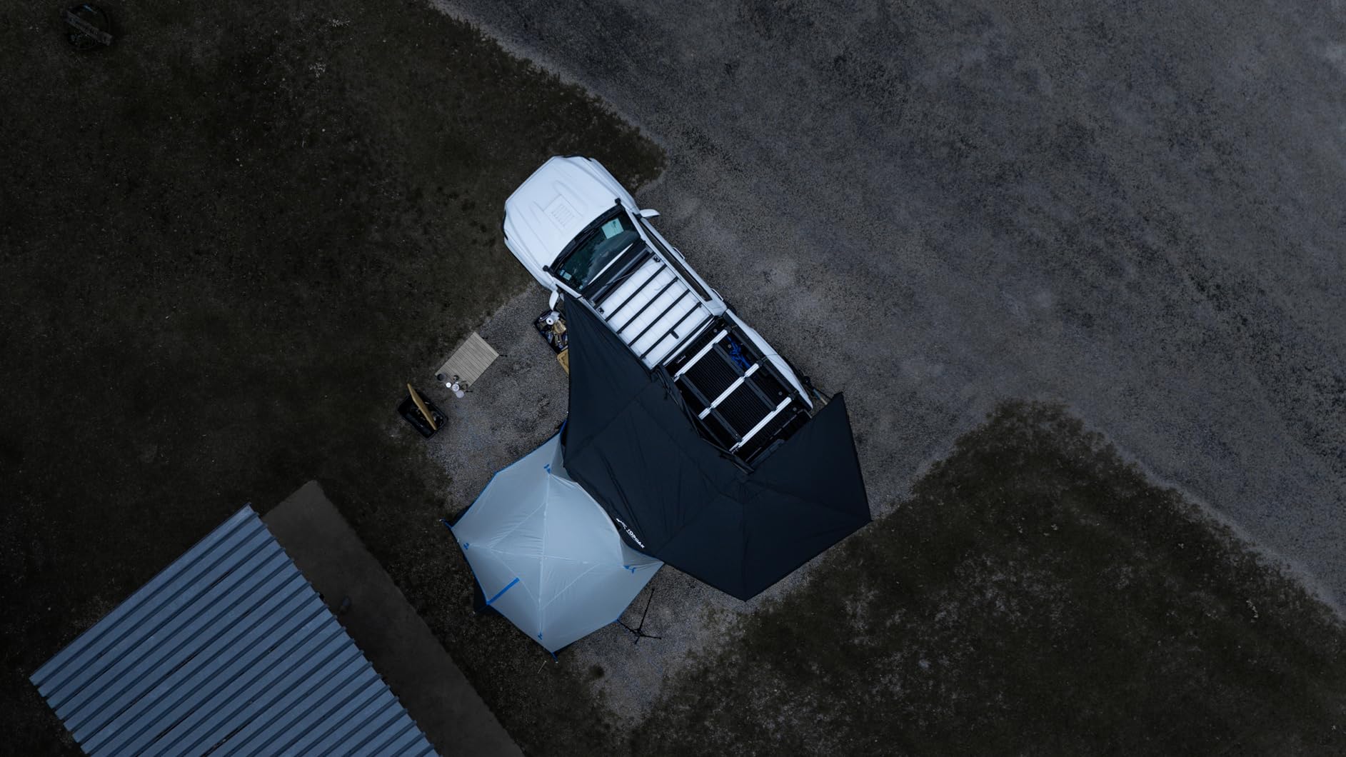 270 Car RV Awning for Camper - Overland Tent Vehicle Awnings Replacement Canopy Awning, Universal Side Slide Awning for SUV Truck Van Trailer - Passenger's Side customer photo 2