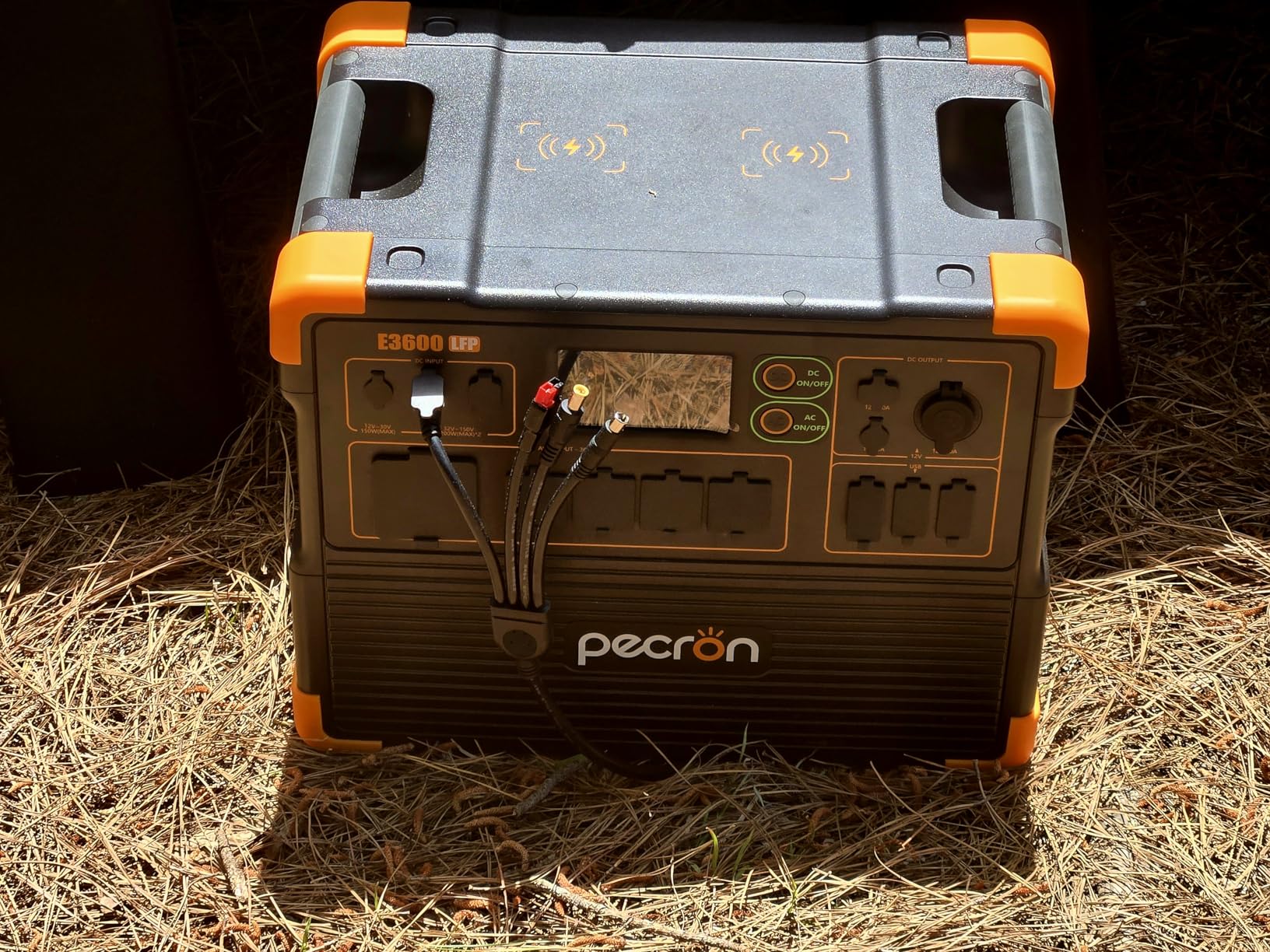 PECRON Portable Power Station 3072Wh E3600LFP, 5x3600W AC Outlets Power Station, LiFePO4 Battery Backup Expanded to 18.43kWh, Fast Charging Solar Generator for Home Use, RV, Camping, CPAP, Emergencies customer photo 1
