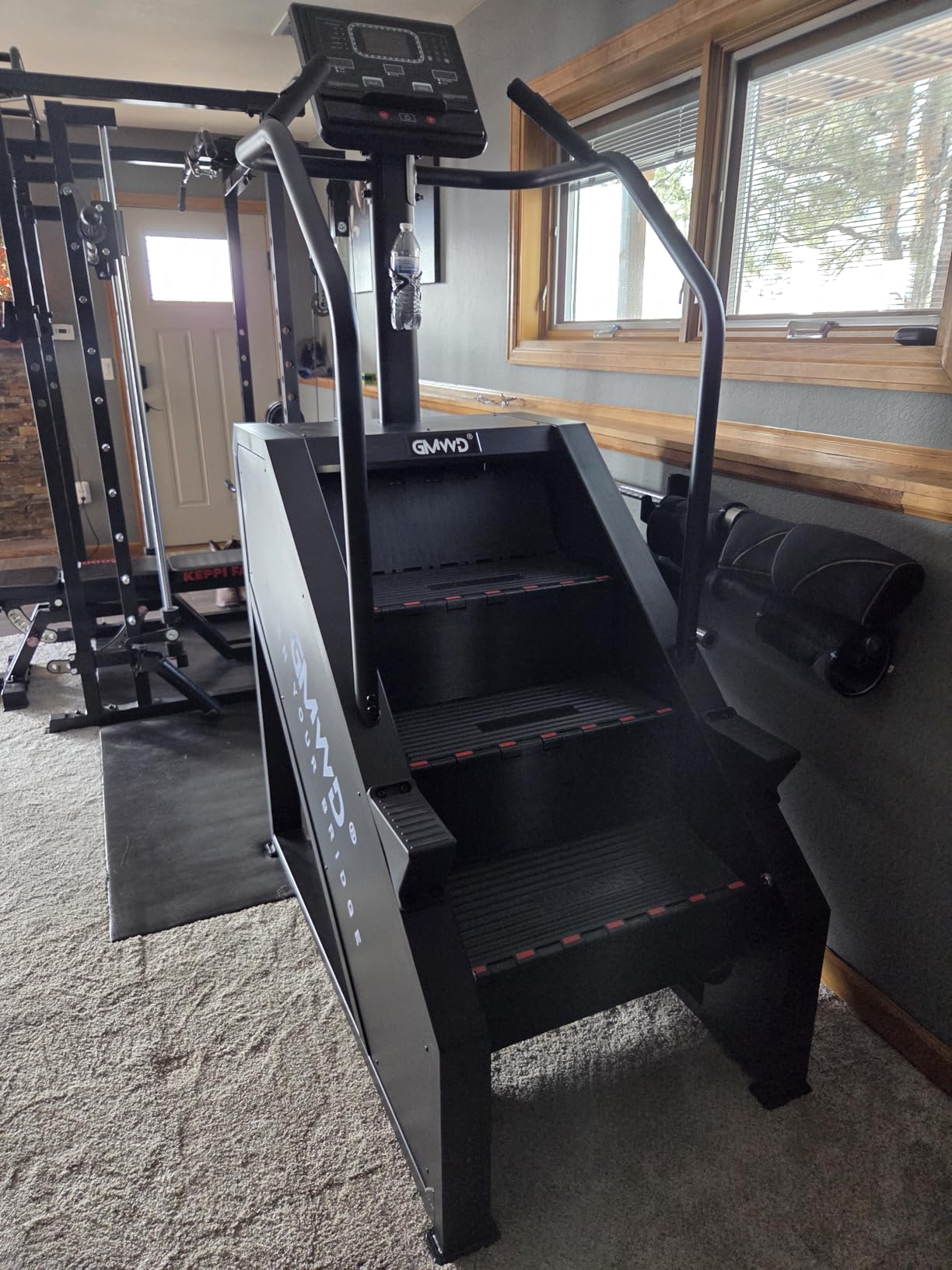 GMWD Stair Stepper Machine, Commercial Grade Stair Climber with LED Display, Stair Machine for Cardio, 15 Resistance Levels, 24-164 Steps/Min, Exercise Machine for Home customer photo 1