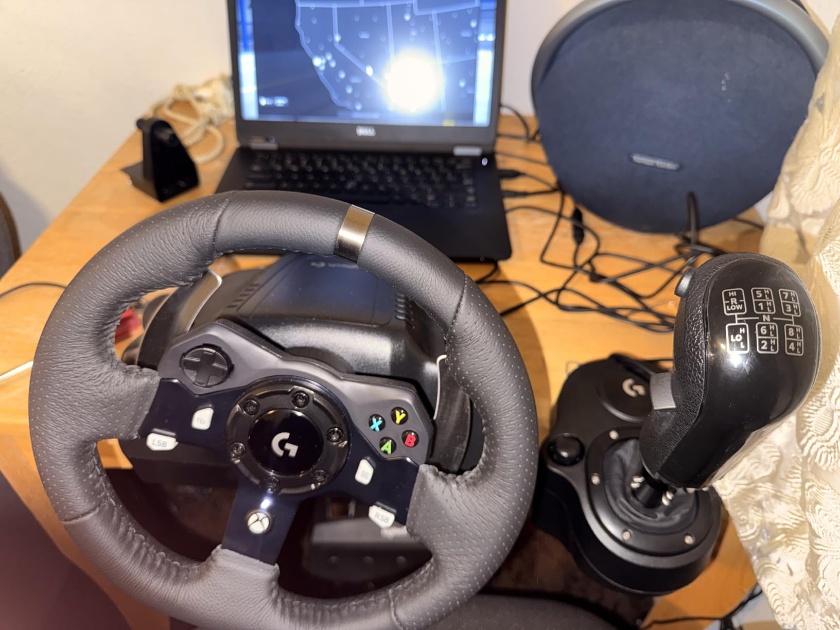 kelegaan USB Truck Simulator Shifter, Compatible with Logitech G25, G27, G29, G923, Thrustmaster TH8A Shifter, semi shifter for pc,Gear Shift Lever for ATS and ETS2 Games-PC Sim Racing Shifter customer photo 1