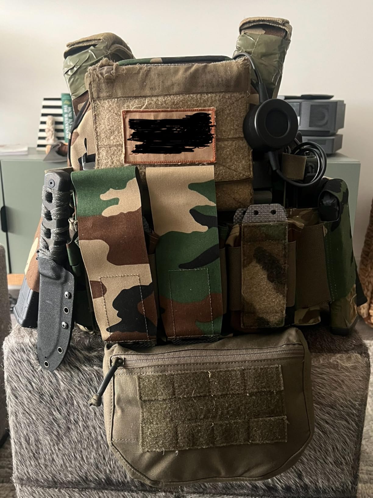 ACETAC LPPC V.2 Tactical Vest, Low-Profile Vest, Modular, Placard Compatible, Made from 1000D Nylon Laminates MultiCam customer photo 1