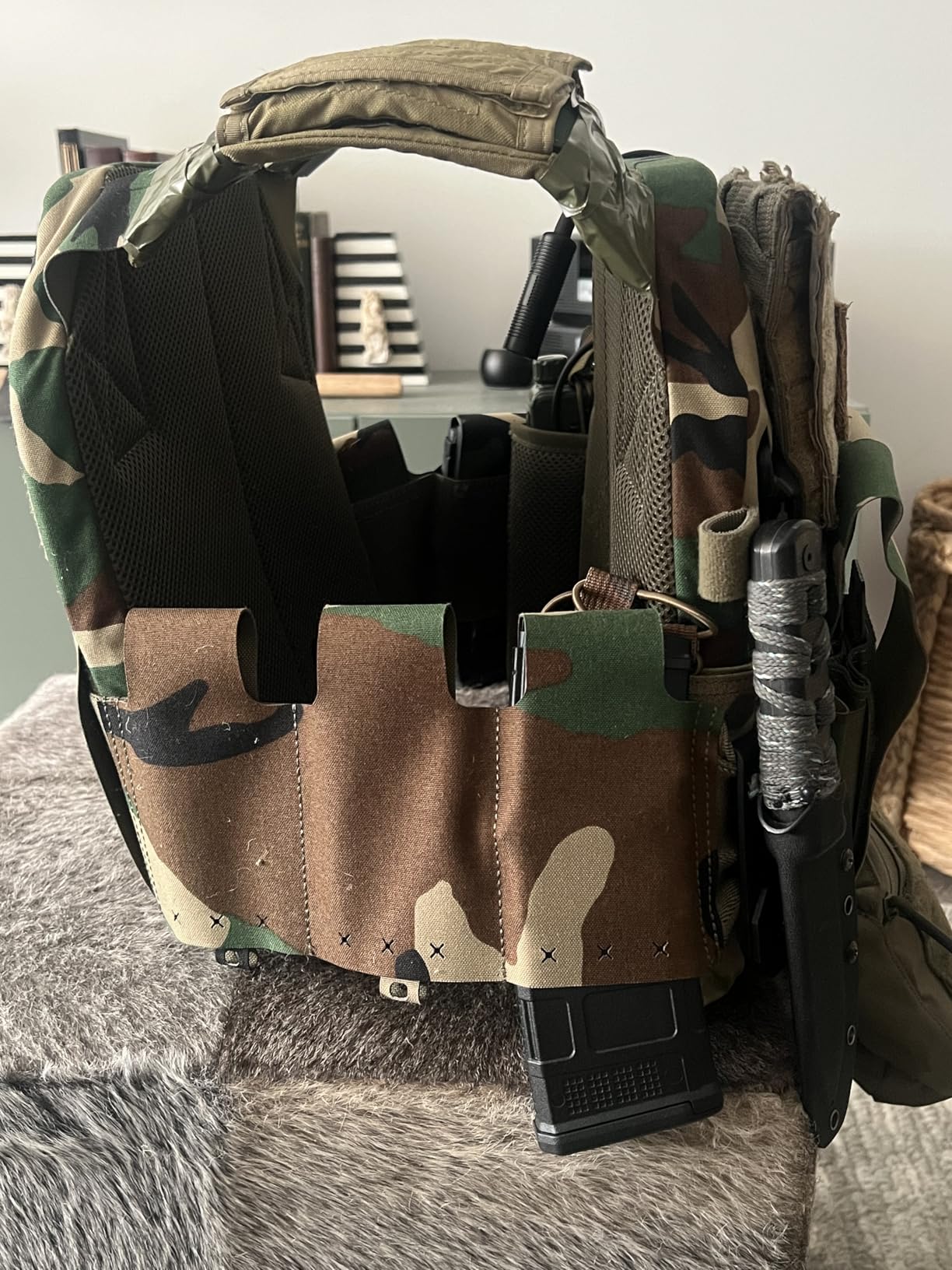 ACETAC LPPC V.2 Tactical Vest, Low-Profile Vest, Modular, Placard Compatible, Made from 1000D Nylon Laminates MultiCam customer photo 2