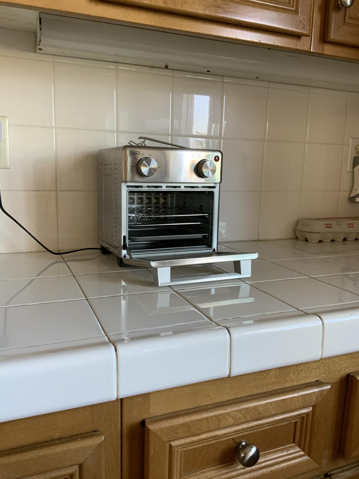 13QT Compact 6-in-1 Steam Oven, Stainless Steel Countertop Convection Oven, Fast Preheat, Air Fry, Bake, Roast, Broil, Reheat & Steam, Perfect for Small Countertop customer photo 1