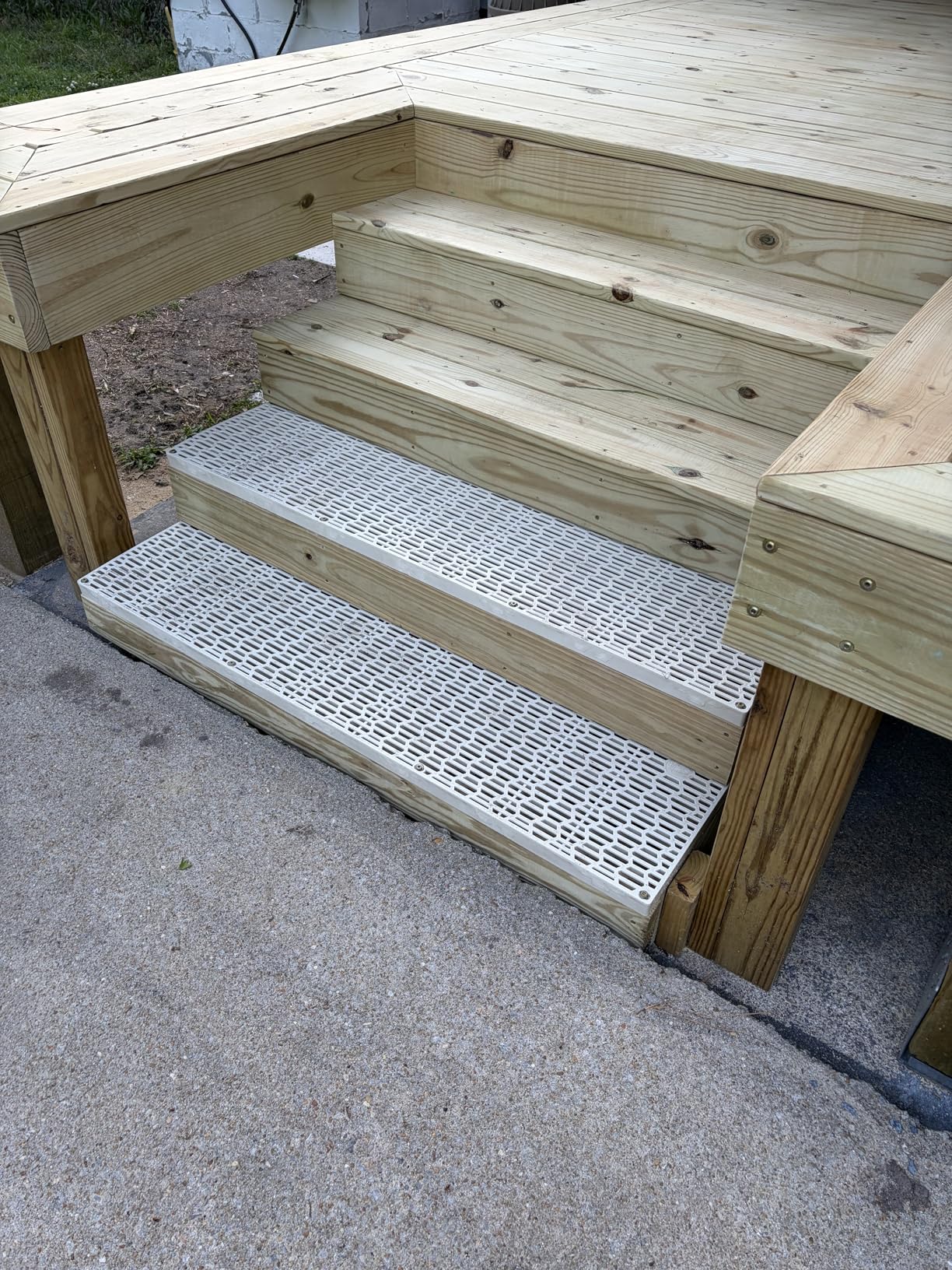 Interlocking Dock Decking Panels for Floating Docks, Patios, Boats, Landscaping, Flooring, and More, 1' x 4' UV-Resistant Flow Through Dock Panels, Maintenance-Free Decking Kit customer photo 1