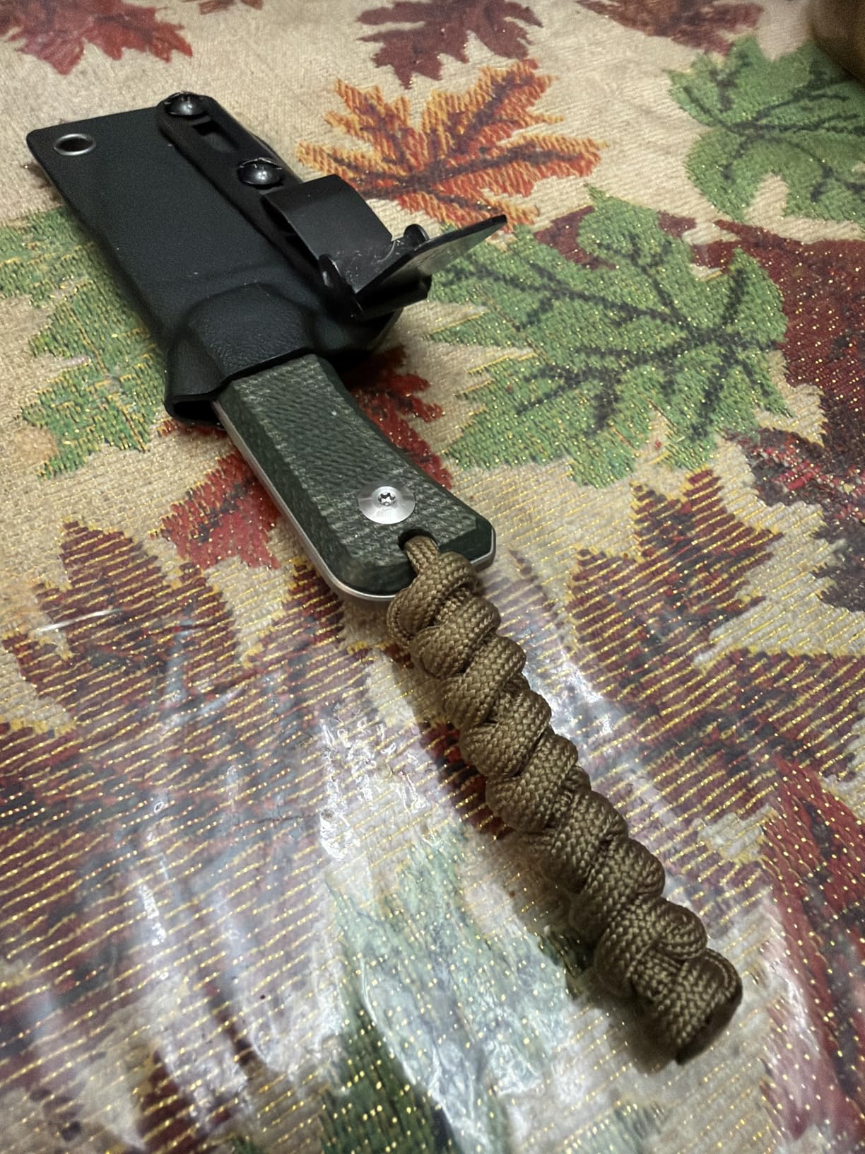 CIVIVI Edc Fixed Blade Knife with Kydex Sheath & Belt Loop, 2.39
