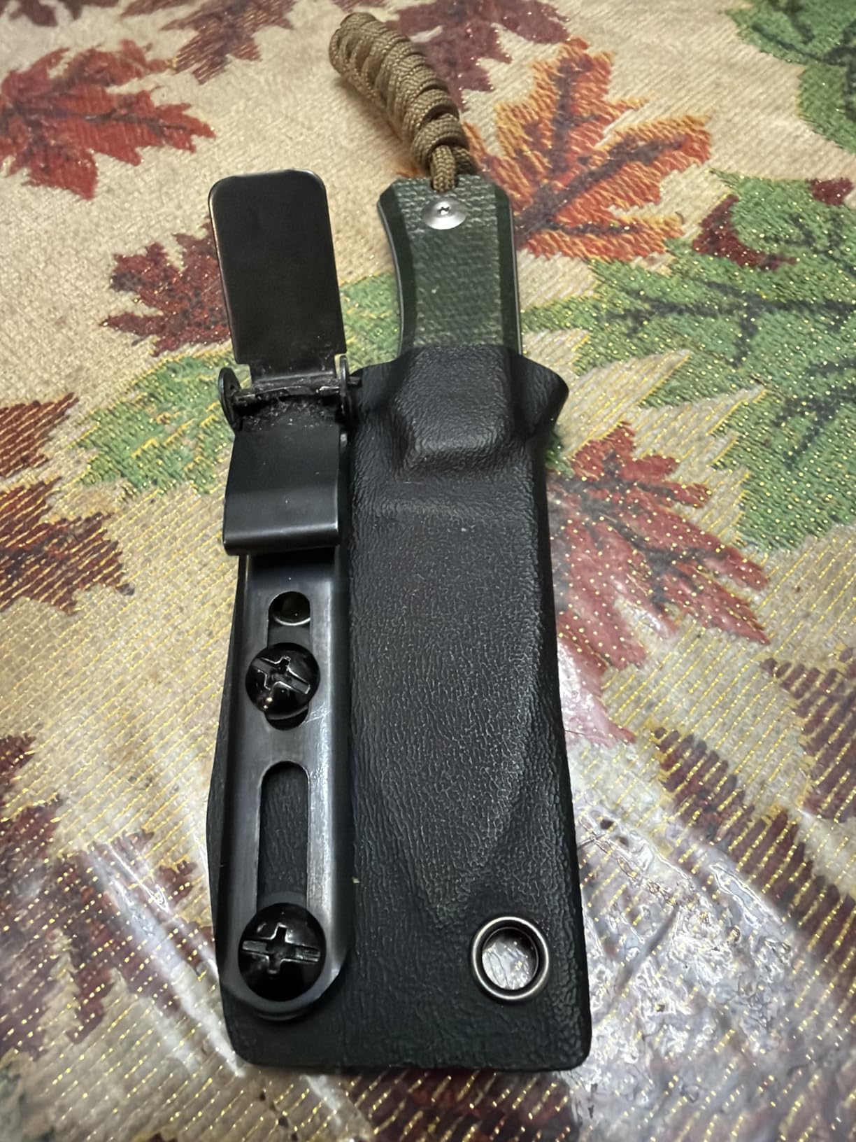 CIVIVI Edc Fixed Blade Knife with Kydex Sheath & Belt Loop, 2.39