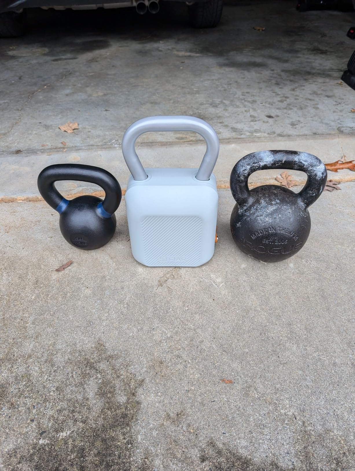 Adjustable Kettlebell Set,6-in-1 Quick Weight Change 8.5-40lb, Kettle Grip,Space-Saving Design for Home Gym Combo, Suitable for Strength Training customer photo 2