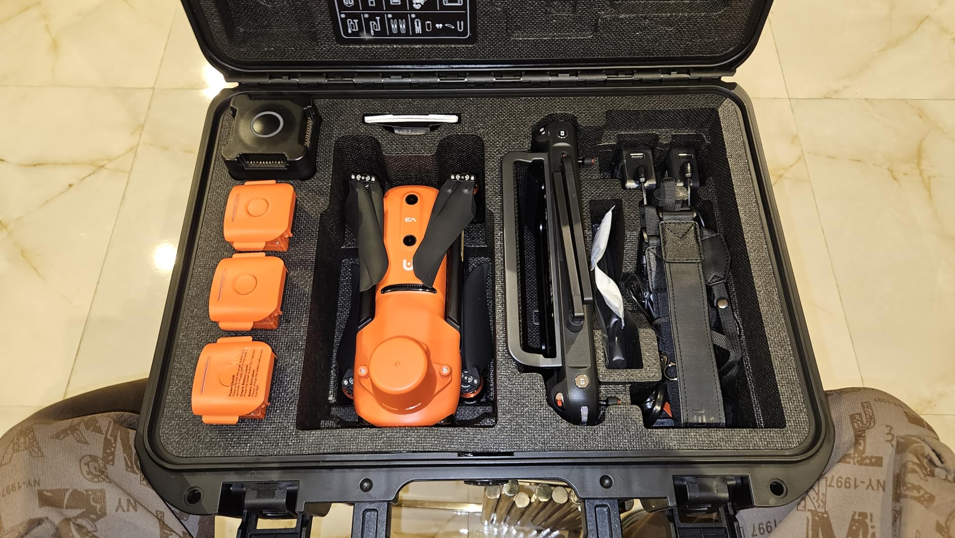 Autel Robotics EVO II PRO RTK V3, Real-time Centimeter-Level Positioning, Remote ID, Sony 1'' 6K/30fps HDR Camera, GNSS Base Station & PPK Support, 38 Minutes, 15KM Transmission, for Mapping/Photogrammetry/Urban Planning customer photo 1