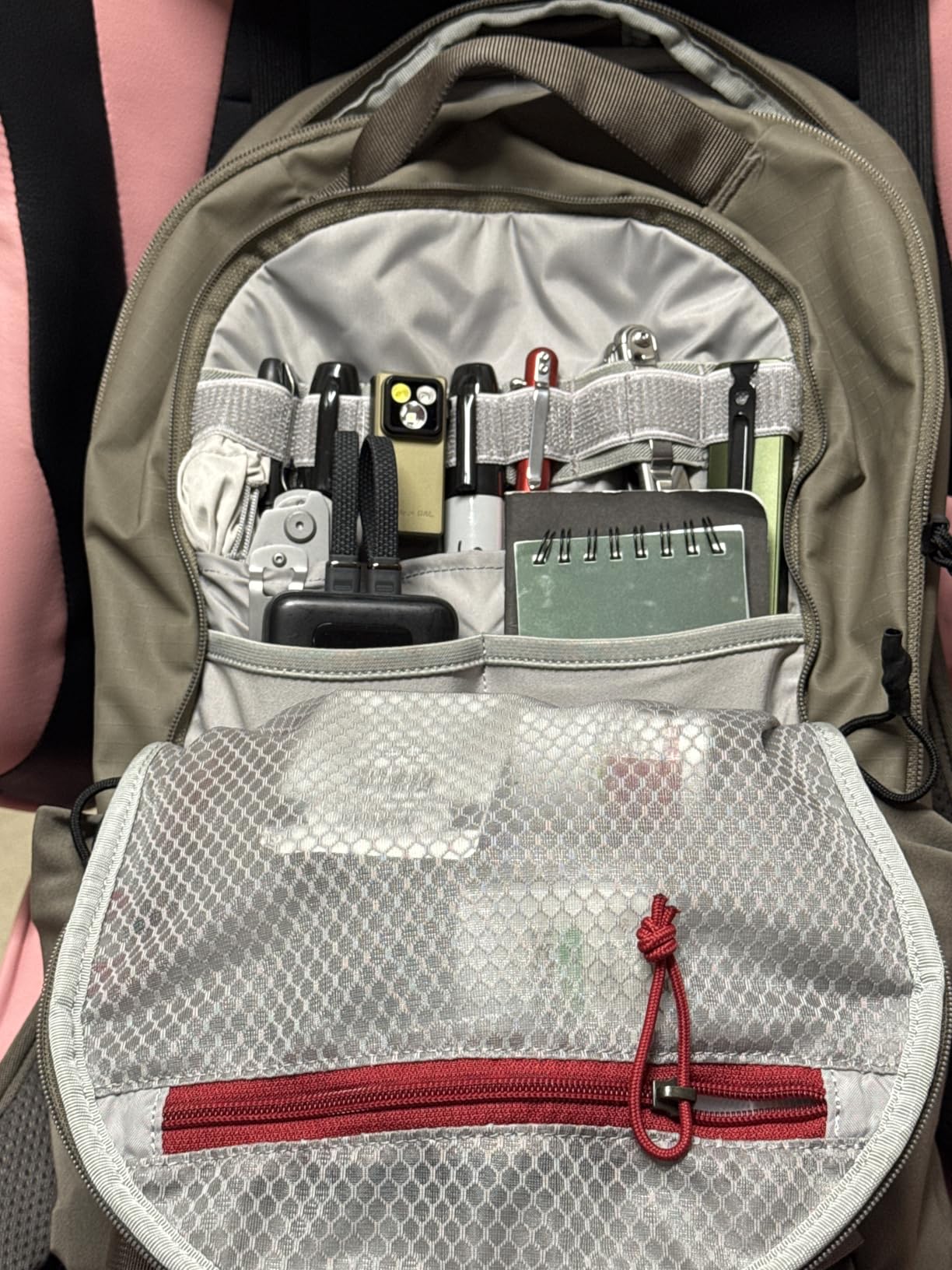 Urban Ghost Tactical Backpack (20L) - Durable Ripstop CCW Carry Pack with Rapid Access Tab, Lockable Zippers, Shock Cord customer photo 1