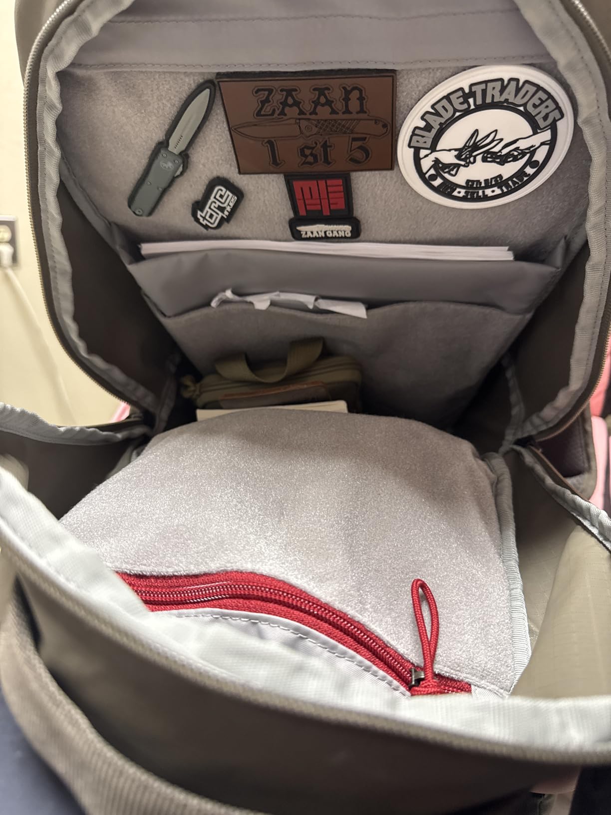 Urban Ghost Tactical Backpack (20L) - Durable Ripstop CCW Carry Pack with Rapid Access Tab, Lockable Zippers, Shock Cord customer photo 2