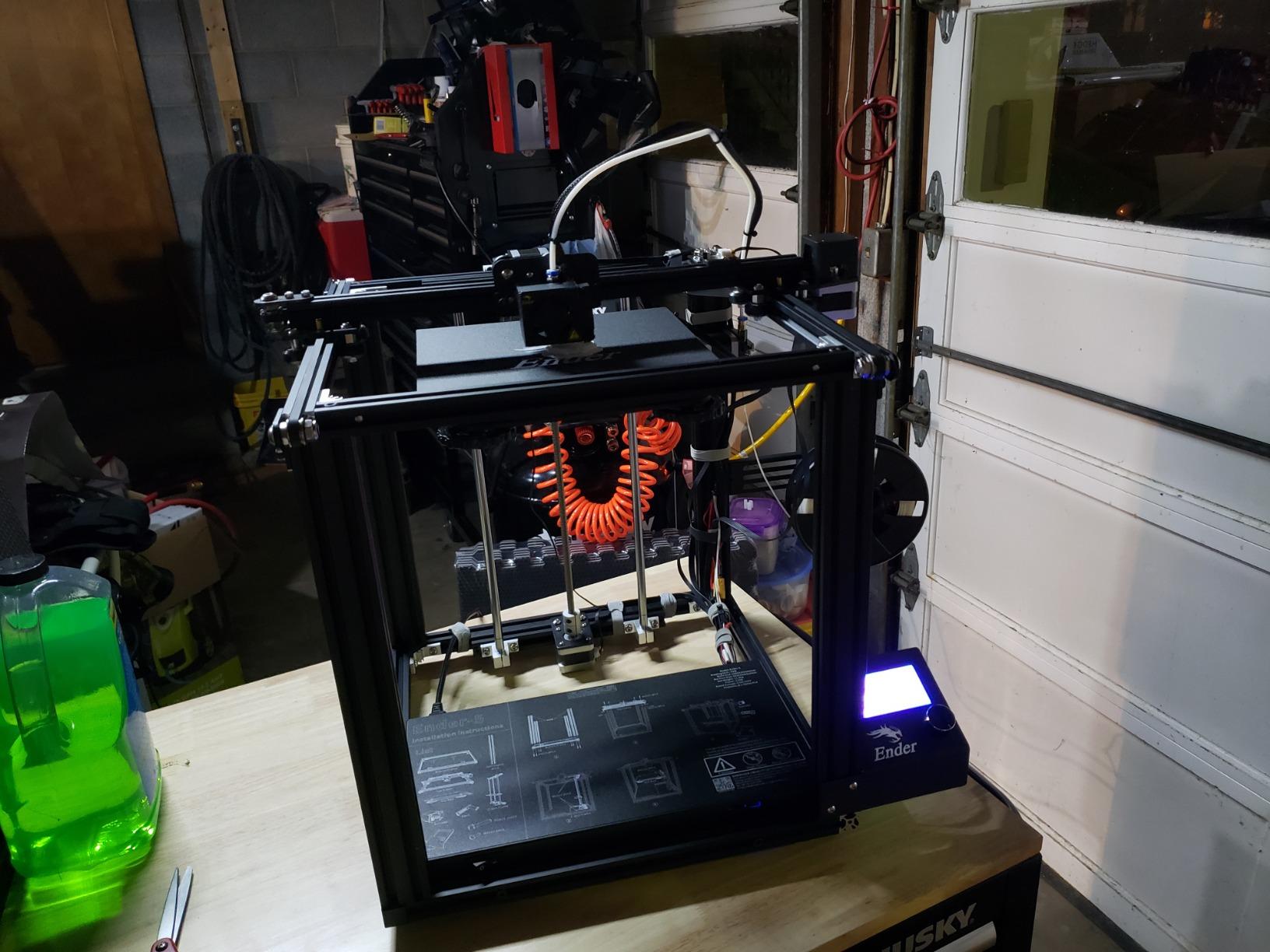 Creality K2 Plus Combo 3D Printer, Multi Color Printing with CFS, 600mm/s Print Speed, Step-servo Motor System 350°C High-Temp Direct Drive Extruder customer photo 1