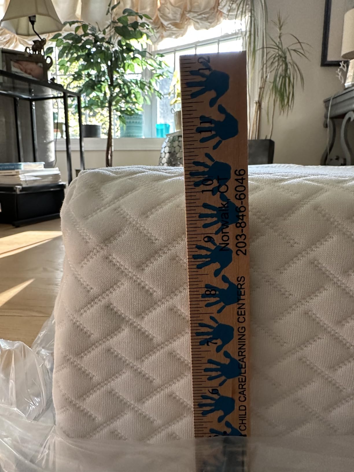 EGOHOME 10 Inch Queen Mattress, Memory Foam Mattress in a Box with Cooling Green Tea Gel, Relieve Pressure with Medium Firm Support, CertiPUR-US Certified customer photo 2