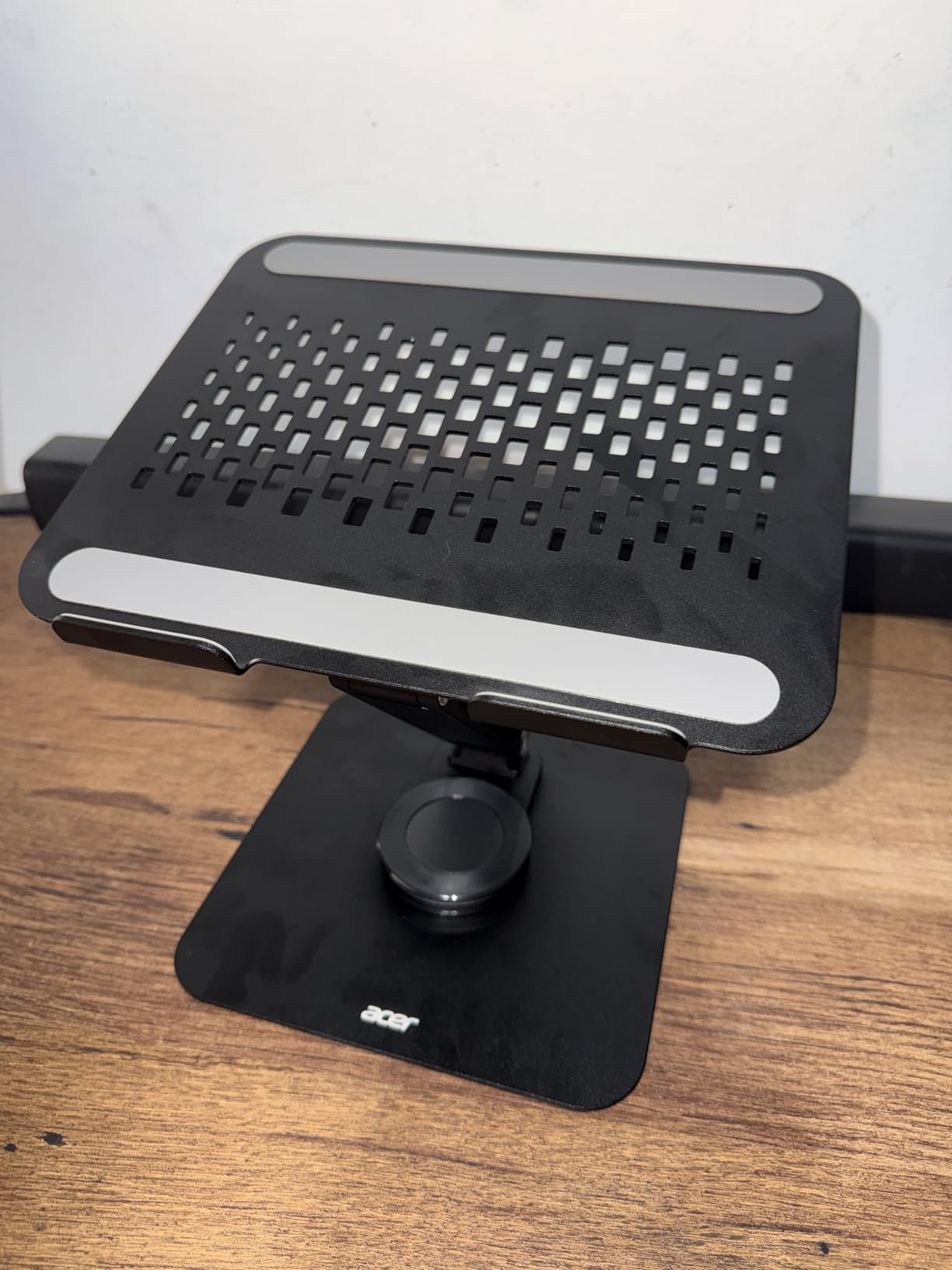 Acer Laptop Stand for Desk - with 360 Swivel Base, Rotating Laptop Riser for Desk, Adjustable Computer Stand for Laptops, Ergonomic Riser Holder Foldable, Portable MacBook Pro Air (10-16
